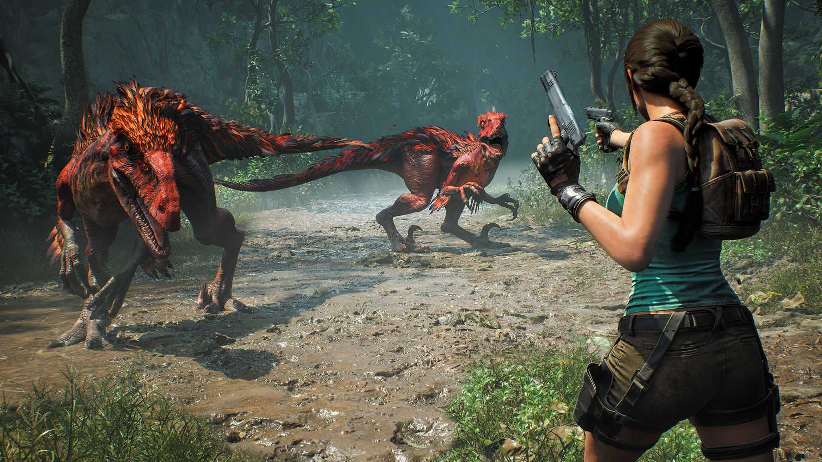 Tomb Raider Legacy of Atlantis Raptors