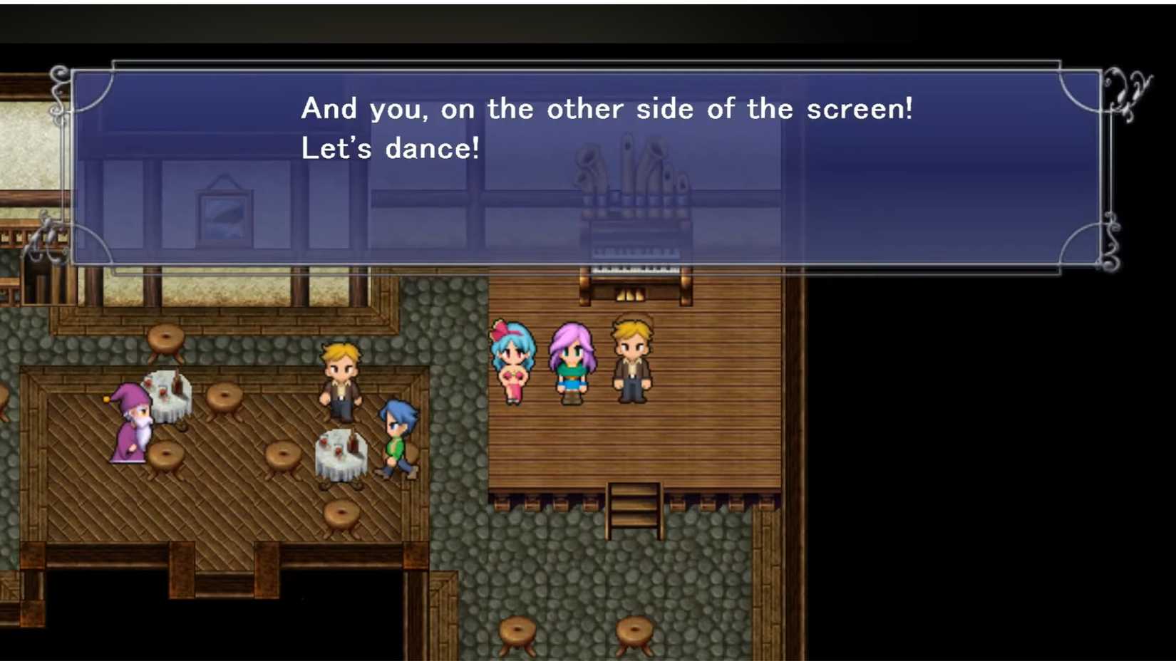 Final Fantasy V Breaking Fourth Wall