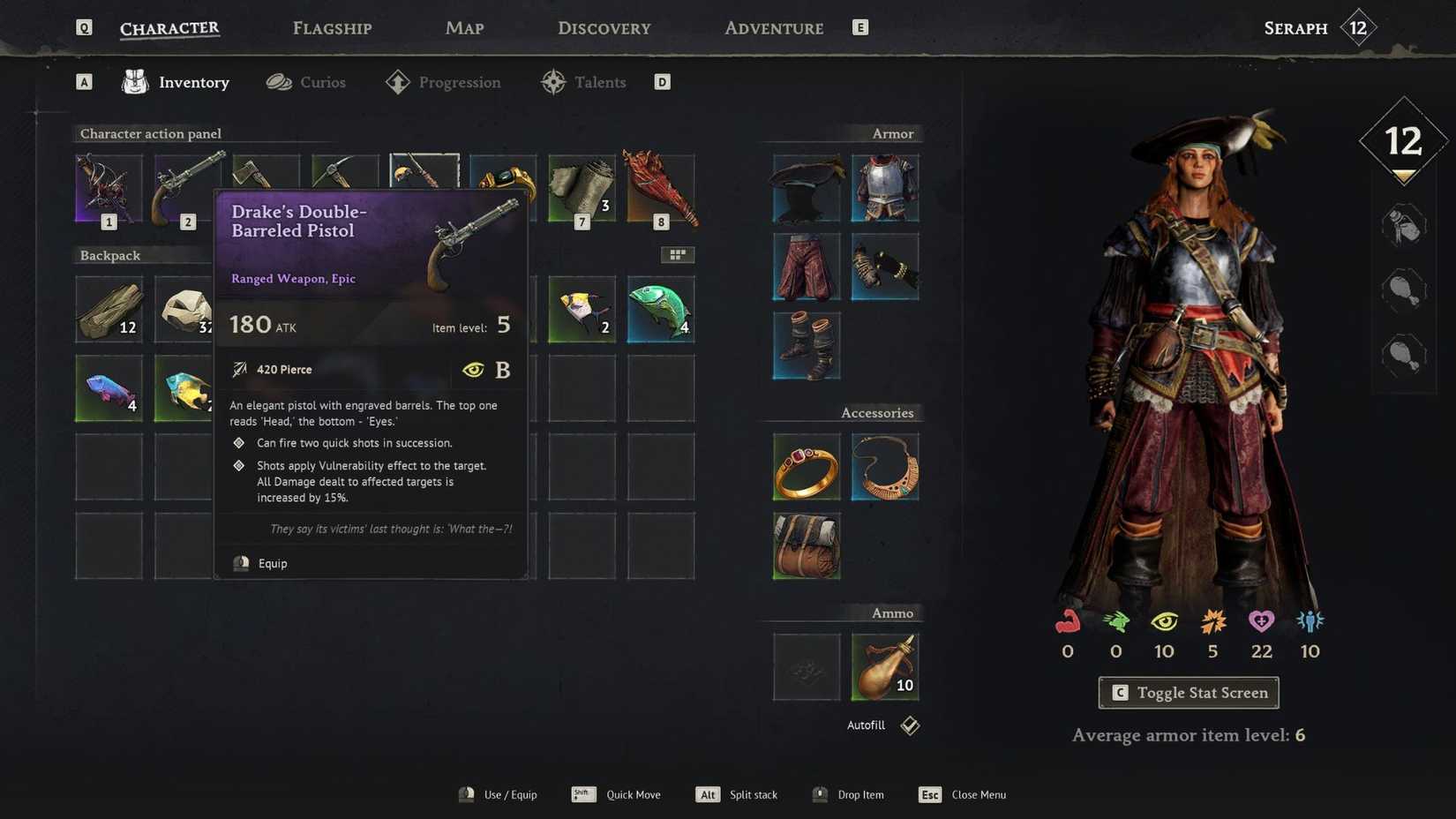 Windrose Drake's Pistol (1)