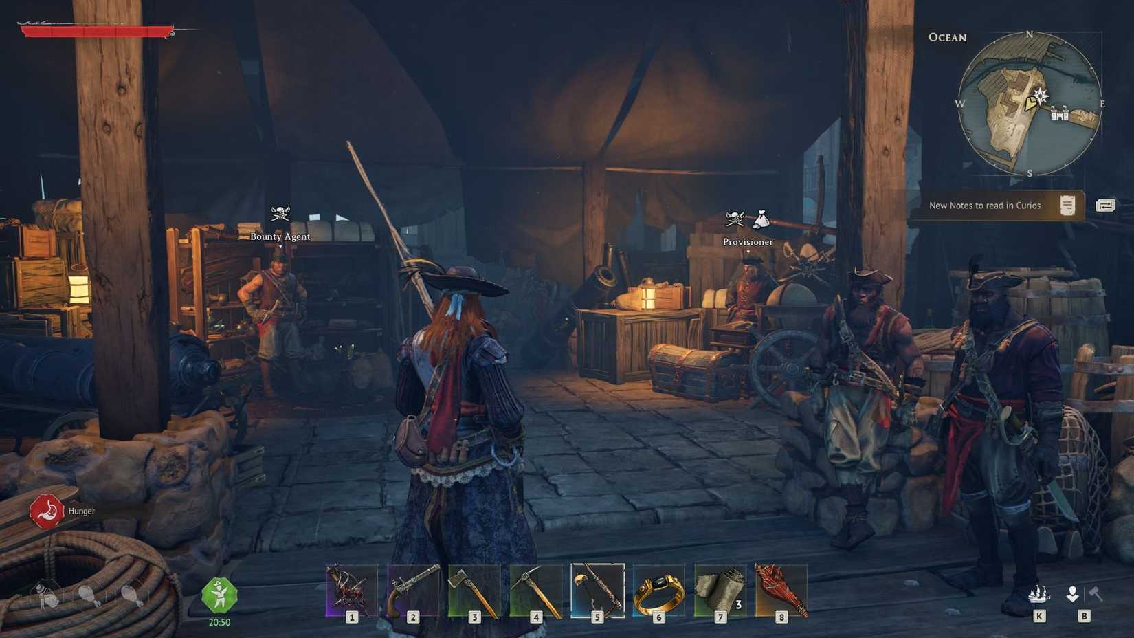 Windrose Player in Tortuga