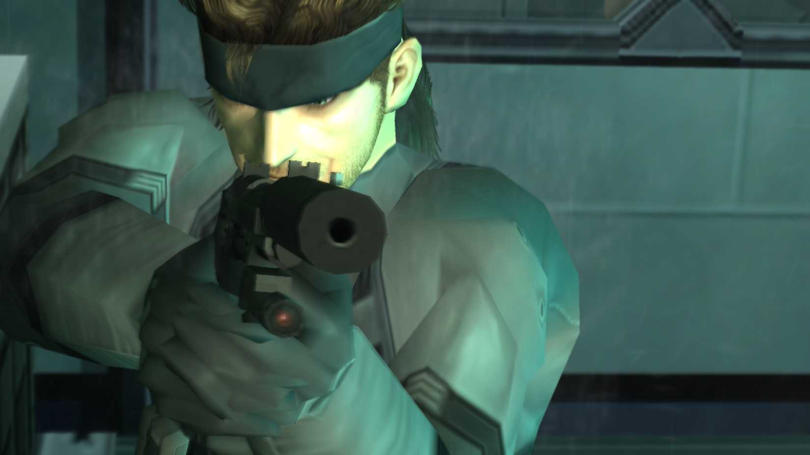 snake pointing his gun