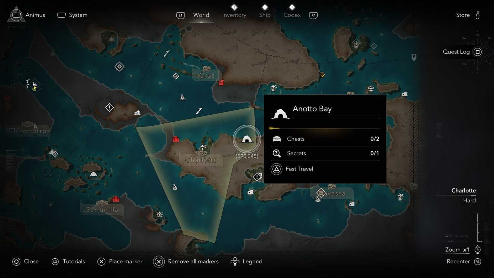 Anotto Bay Location Assassin's Creed Black Flag Resynced