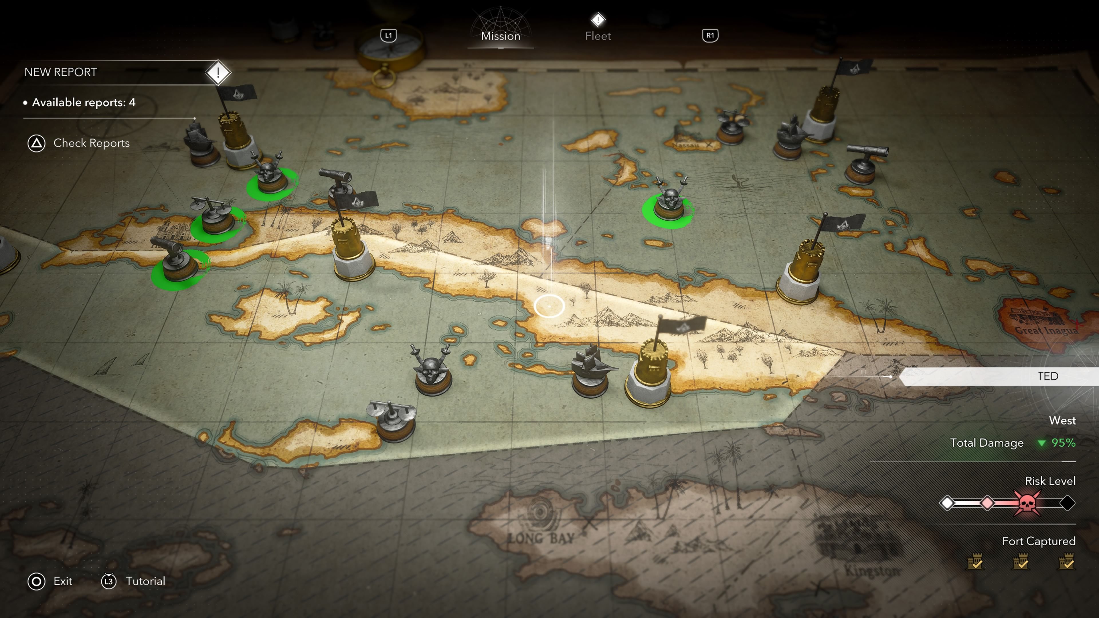 Assassin's Creed Black Flag Kneway's Fleet mode
