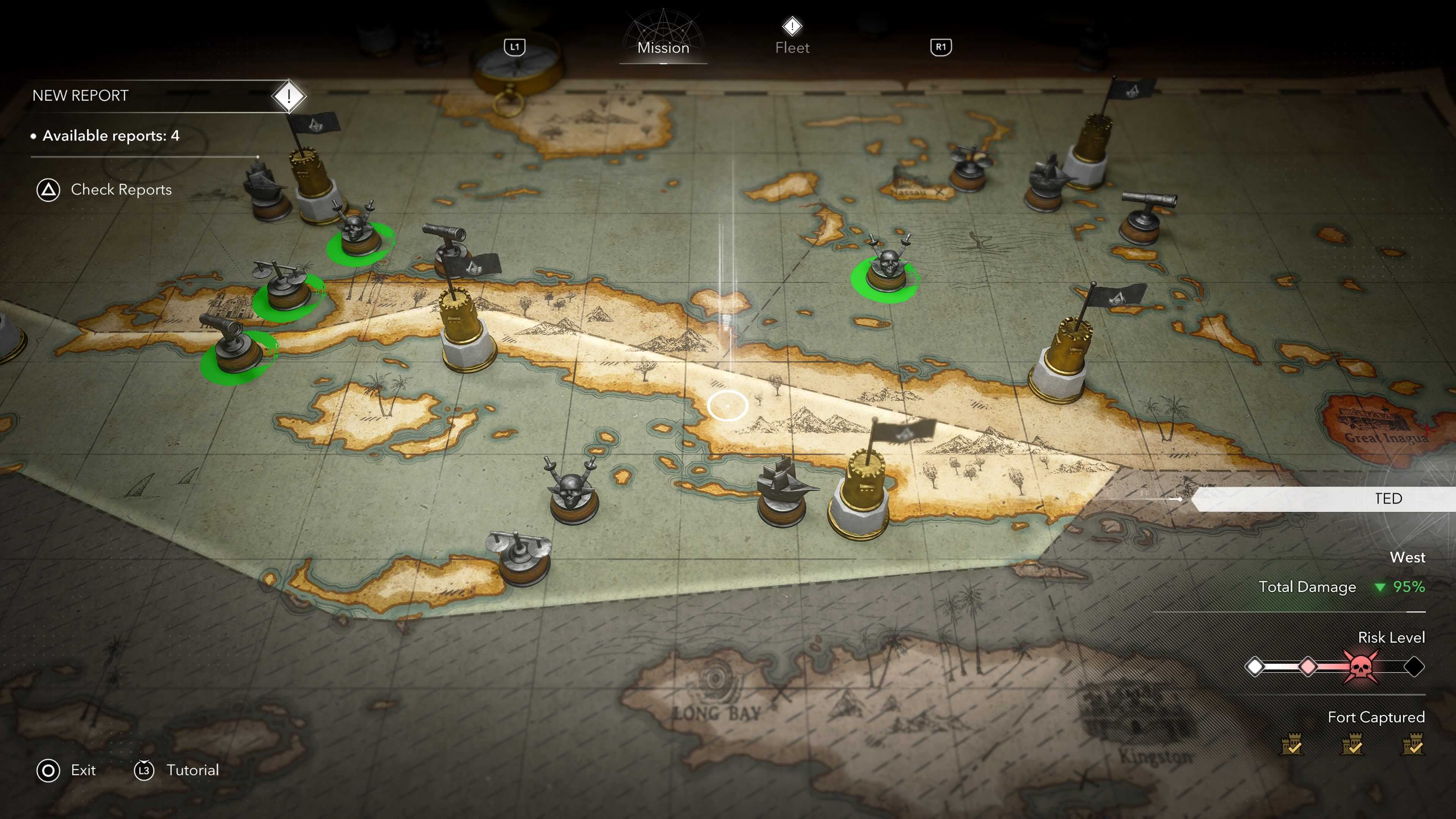 Assassin's Creed Black Flag Kneway's Fleet mode