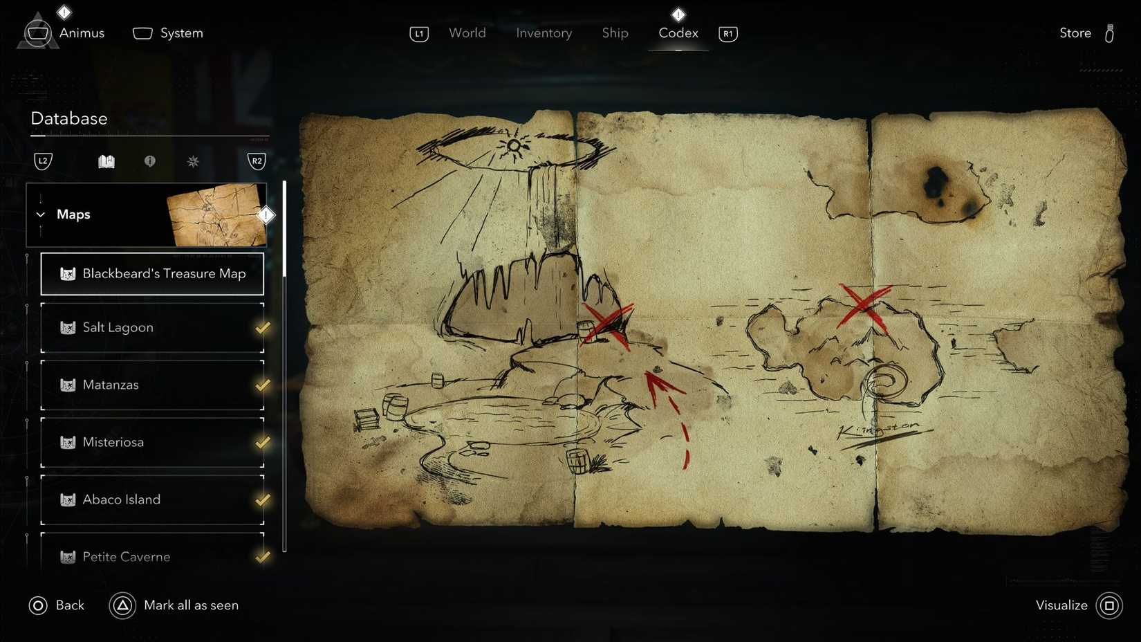 Blackbeard's Treasure Location Assassin's Creed Black Flag Resynced