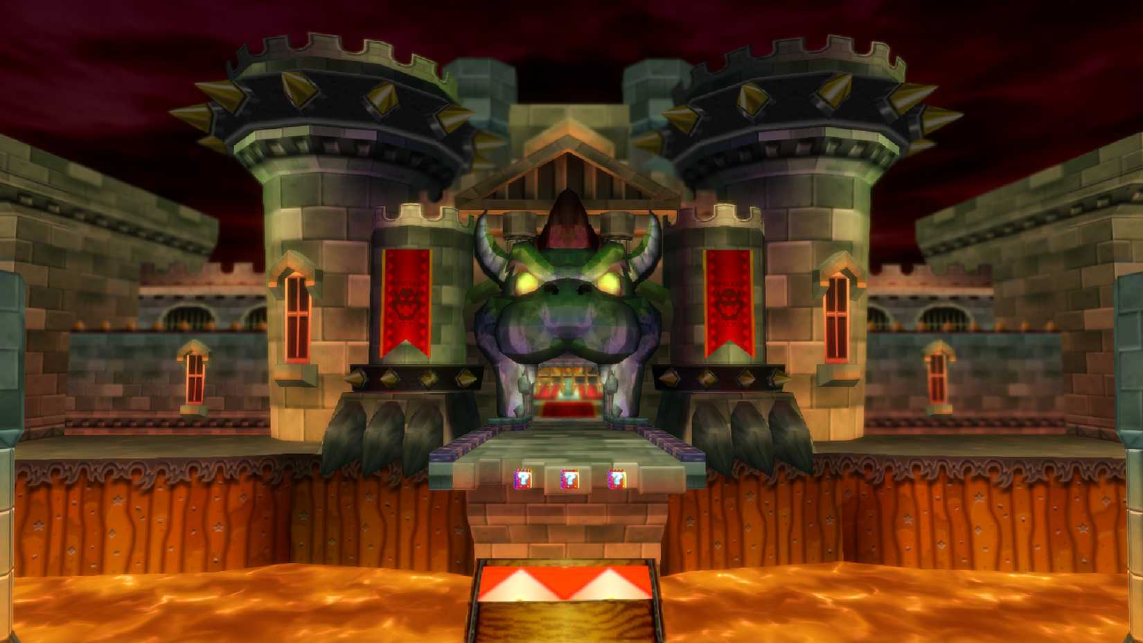 Bowser's Castle Mario Kart Wii