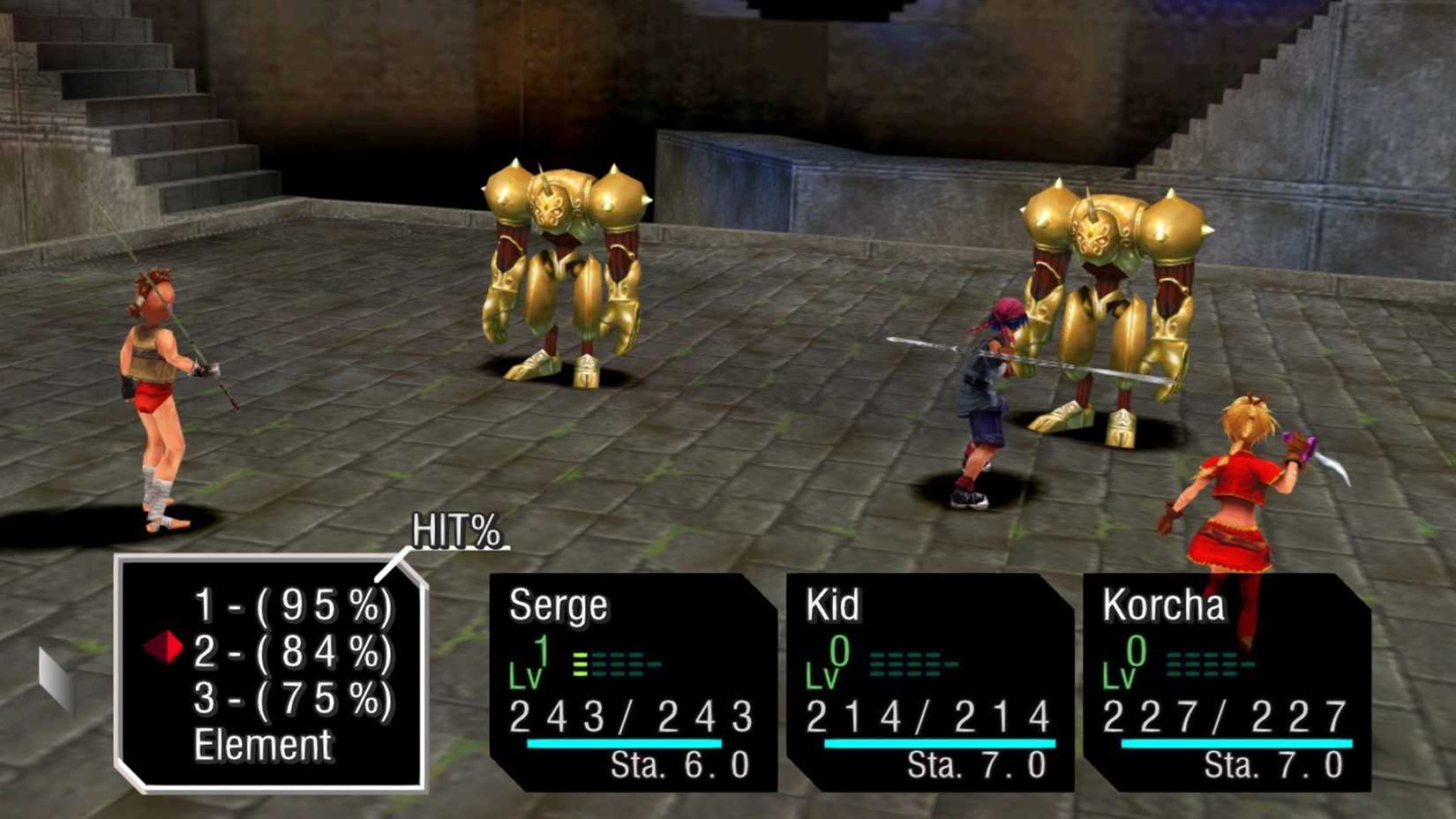 Battle in Chrono Cross