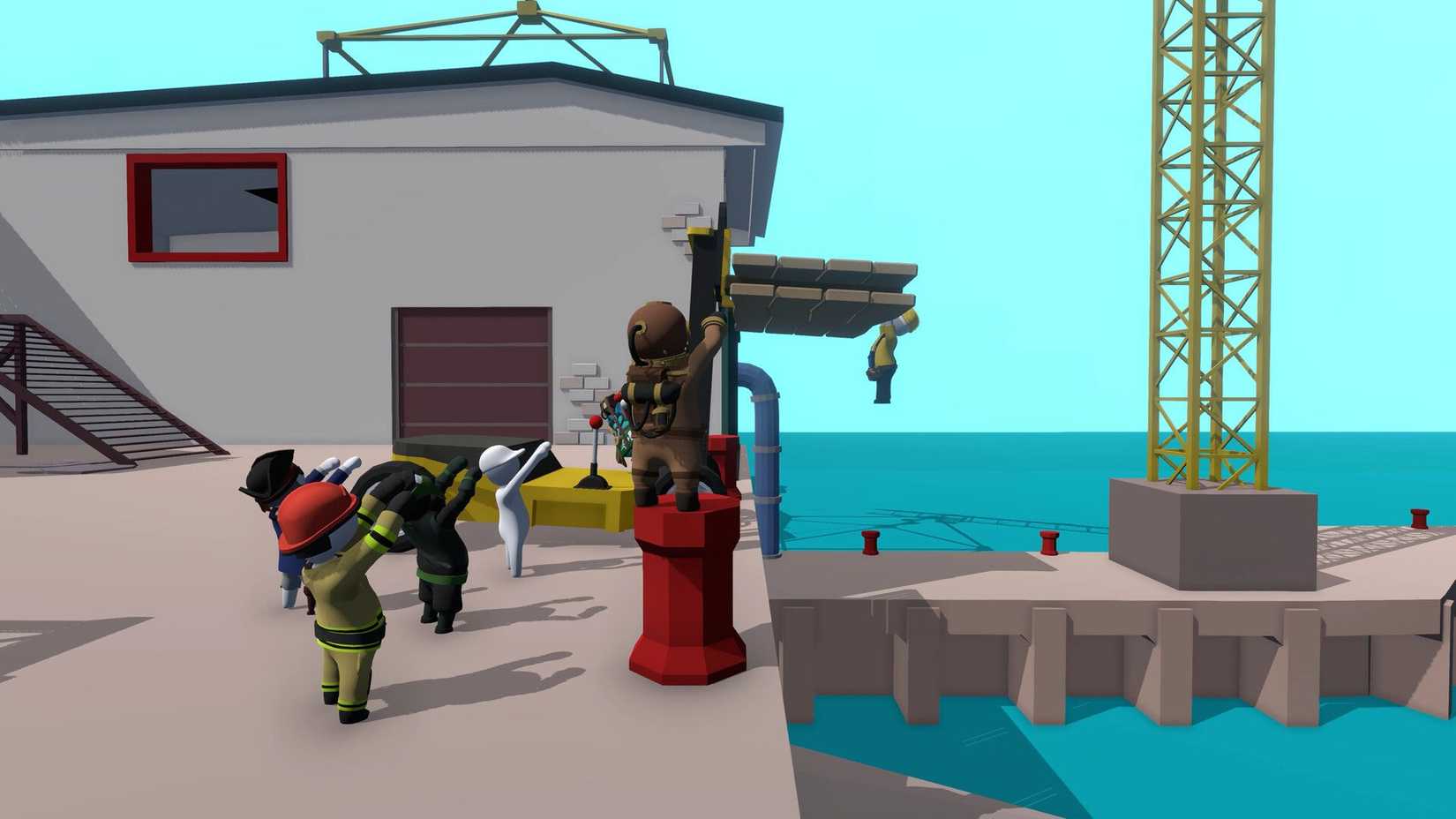 Co-op Puzzle Games Human Fall Flat