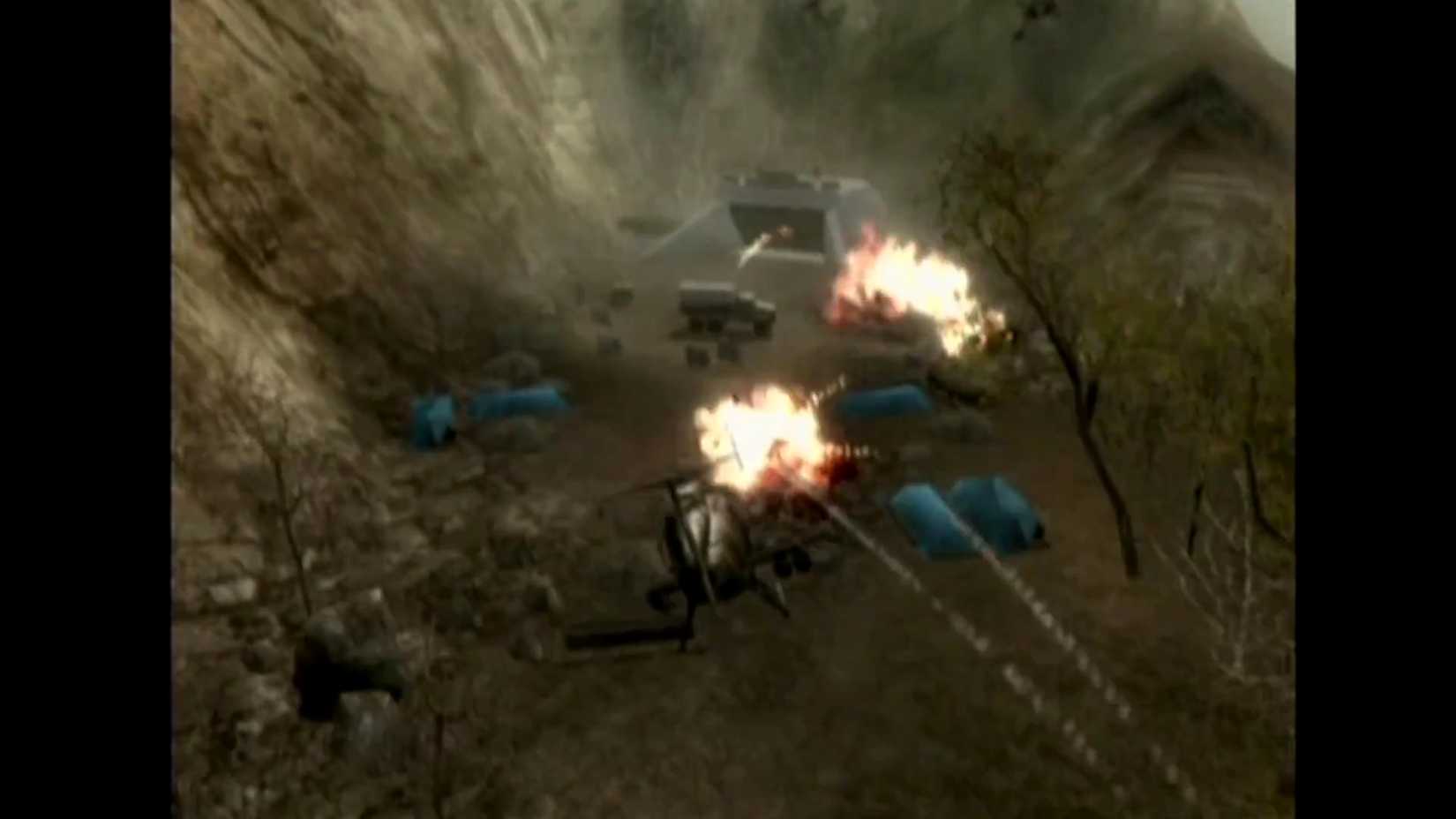 Combat Scene in Mercenaries: Playground of Destruction