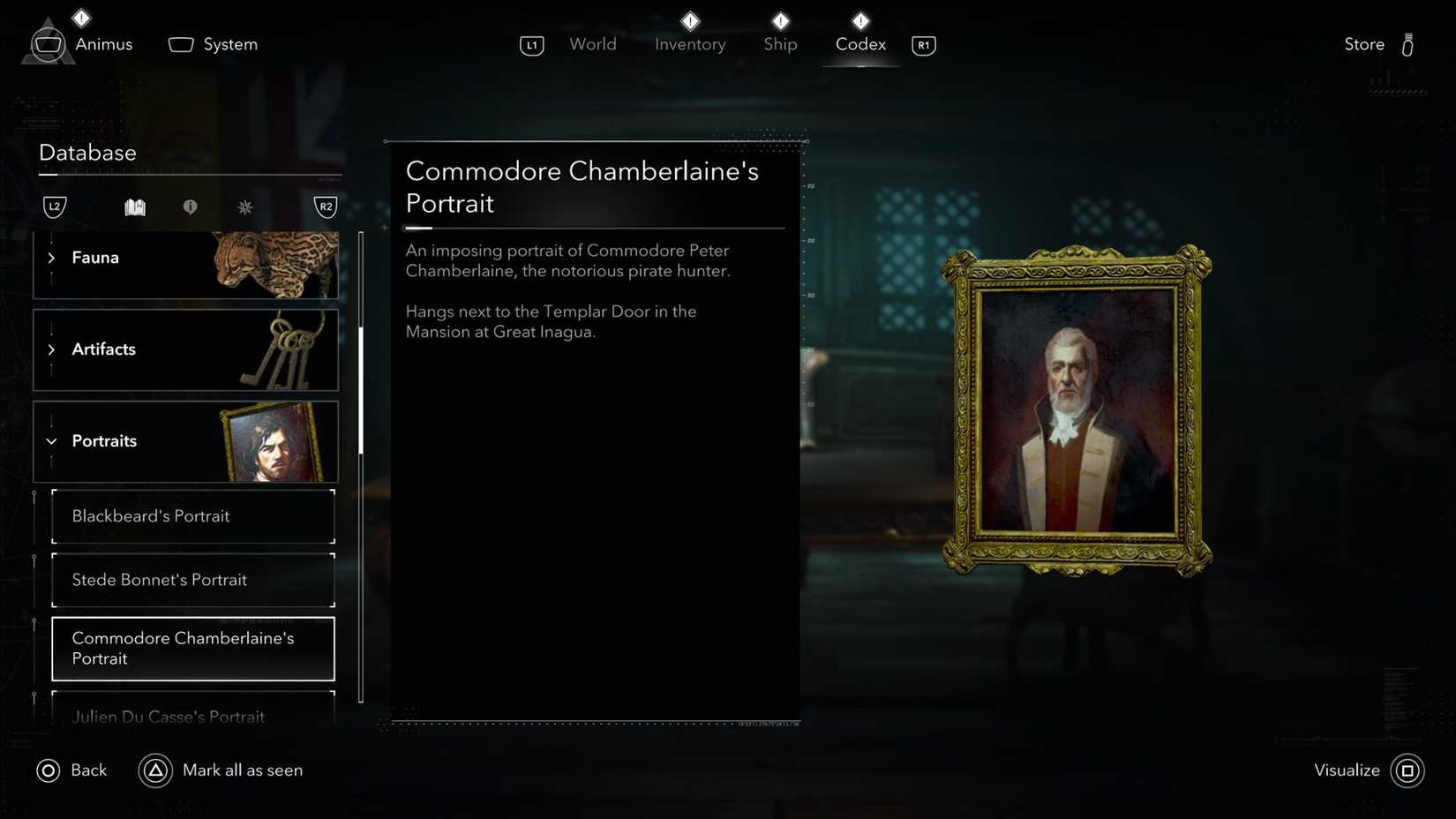 Commodore Chamberlain Assassin's Creed Black Flag remastered