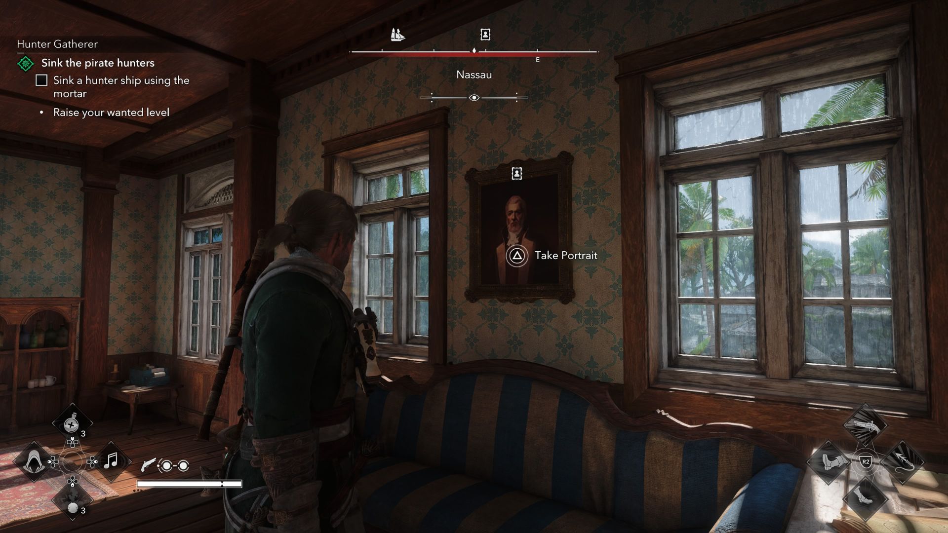 Commodore Chamberlaine Portrait Assassin's Creed Black Flag Resynced