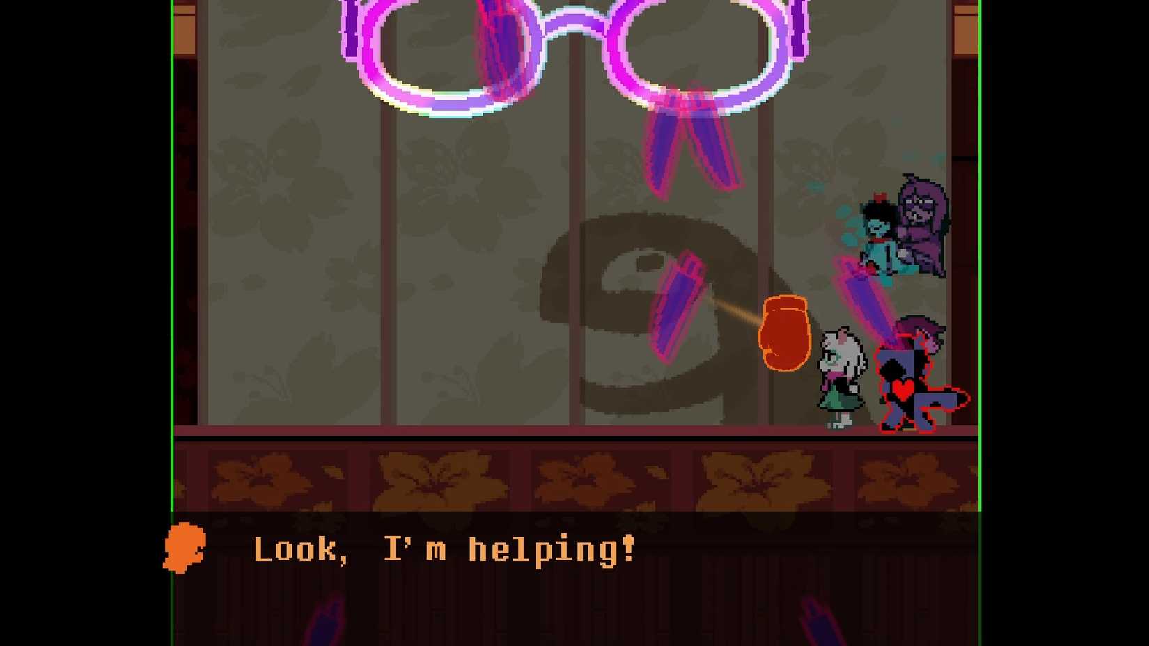 Deltarune Chapter 5 ACT less Glasses