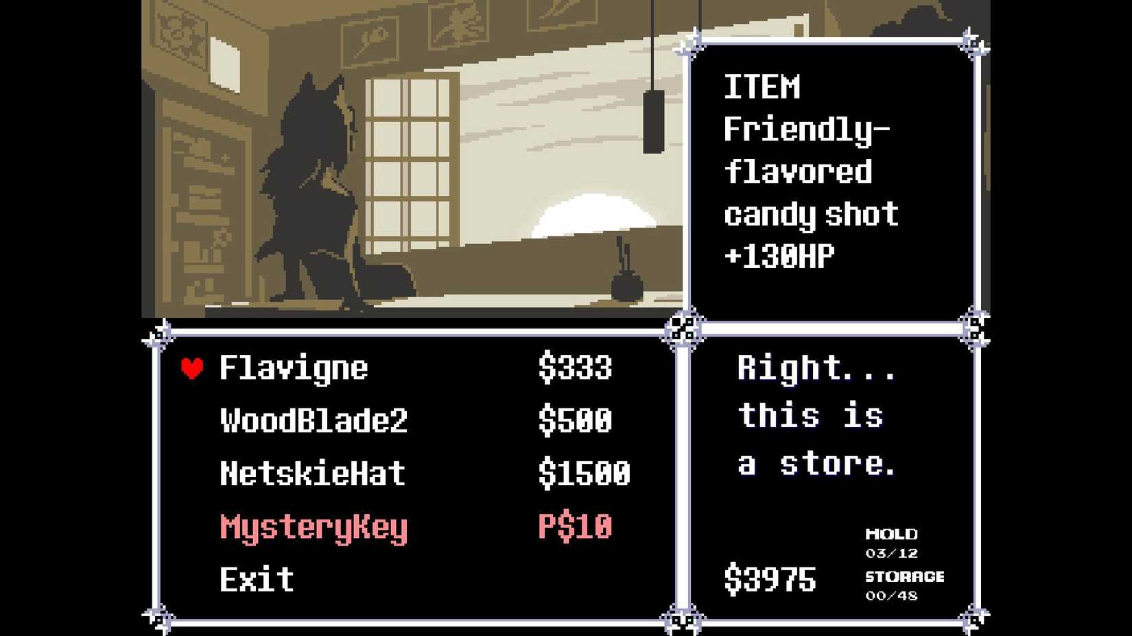 Deltarune Chapter 5 Cliff Shop