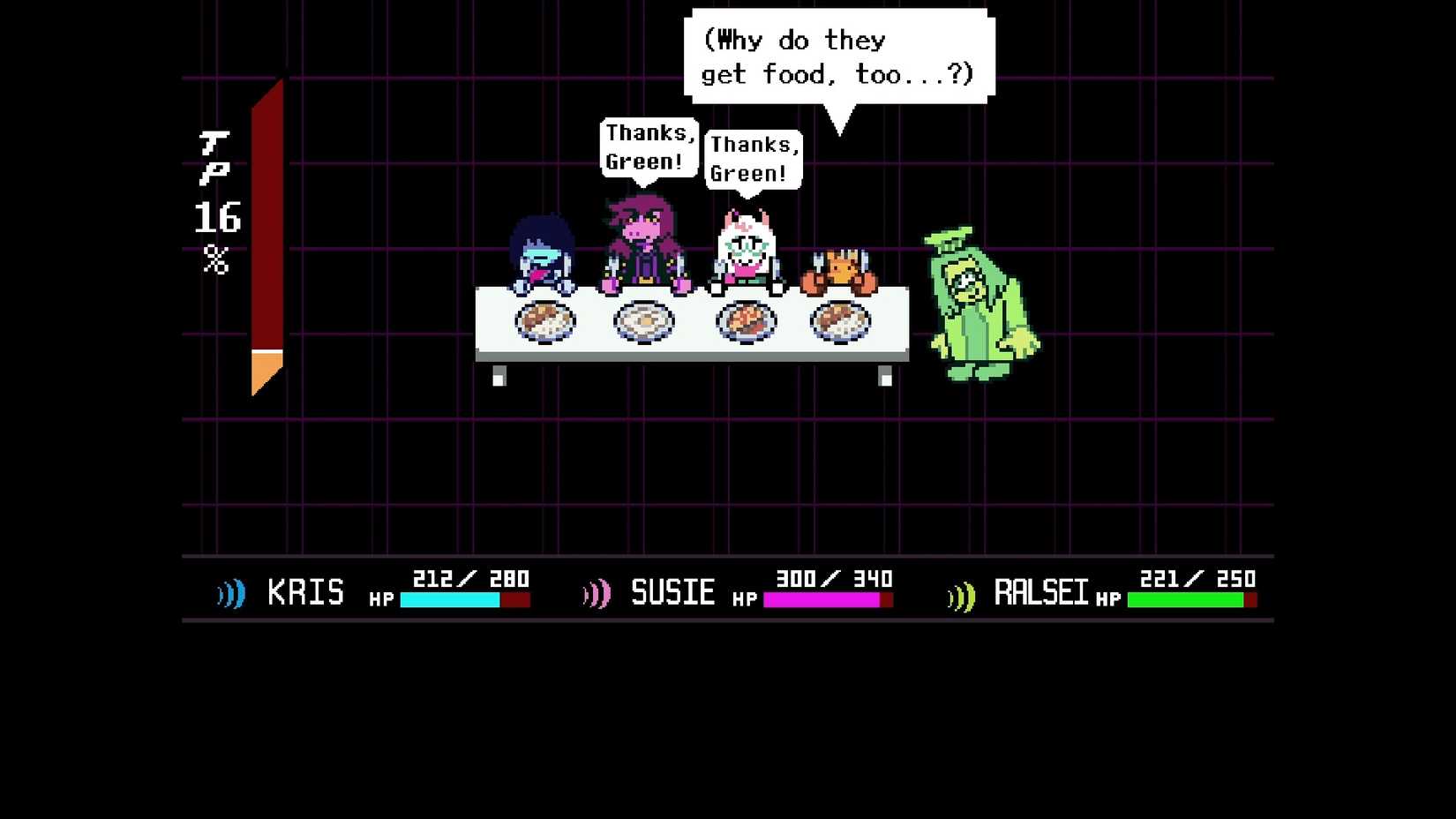 Deltarune Chapter 5 Orange and Green