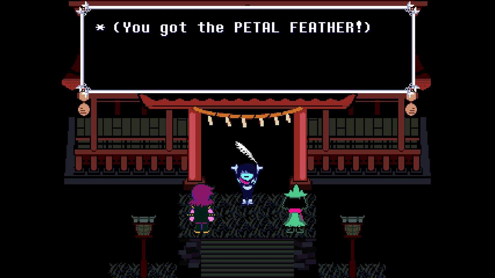 Deltarune Chapter 5 Petal Feather