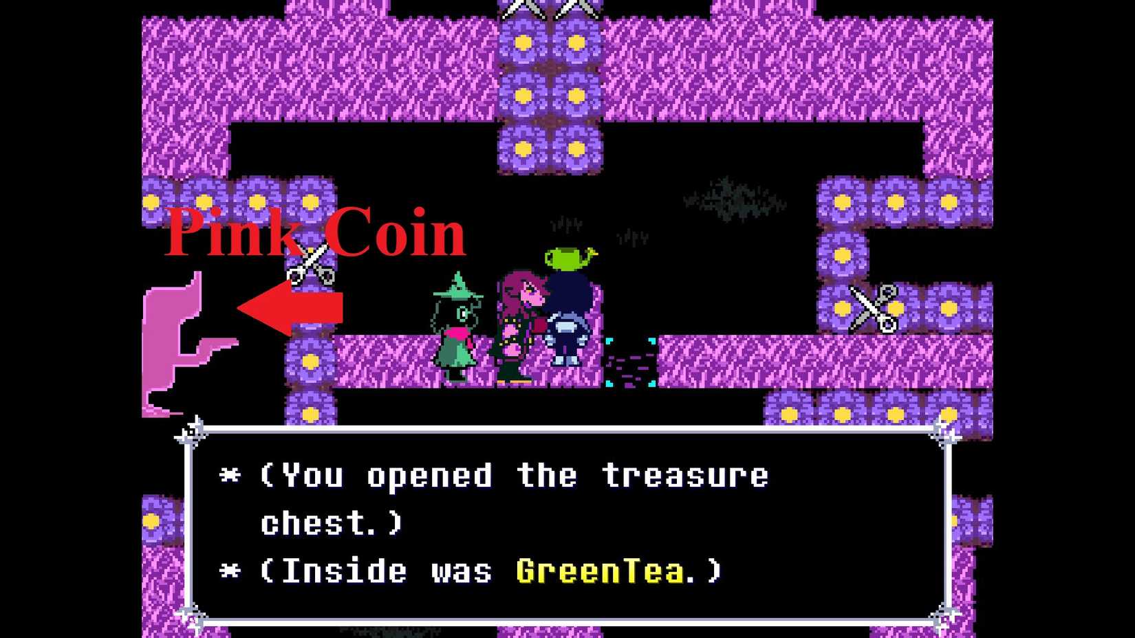 Deltarune Chapter 5 Pink Coin 1