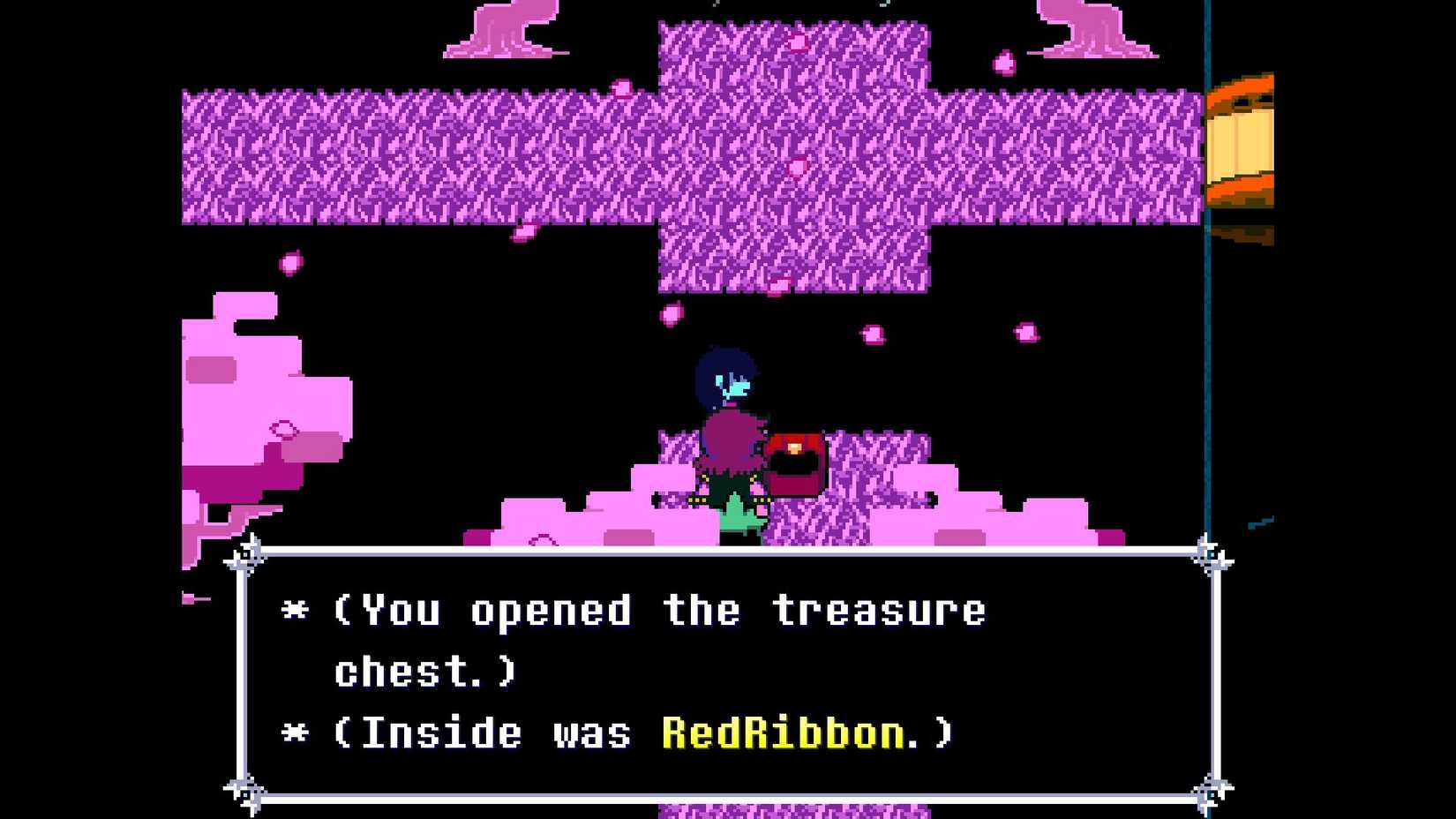 Deltarune Chapter 5 Red Ribbon 1