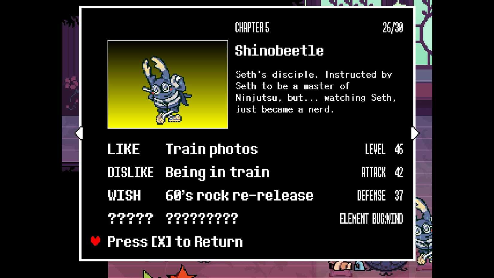 Deltarune Shinobeetle
