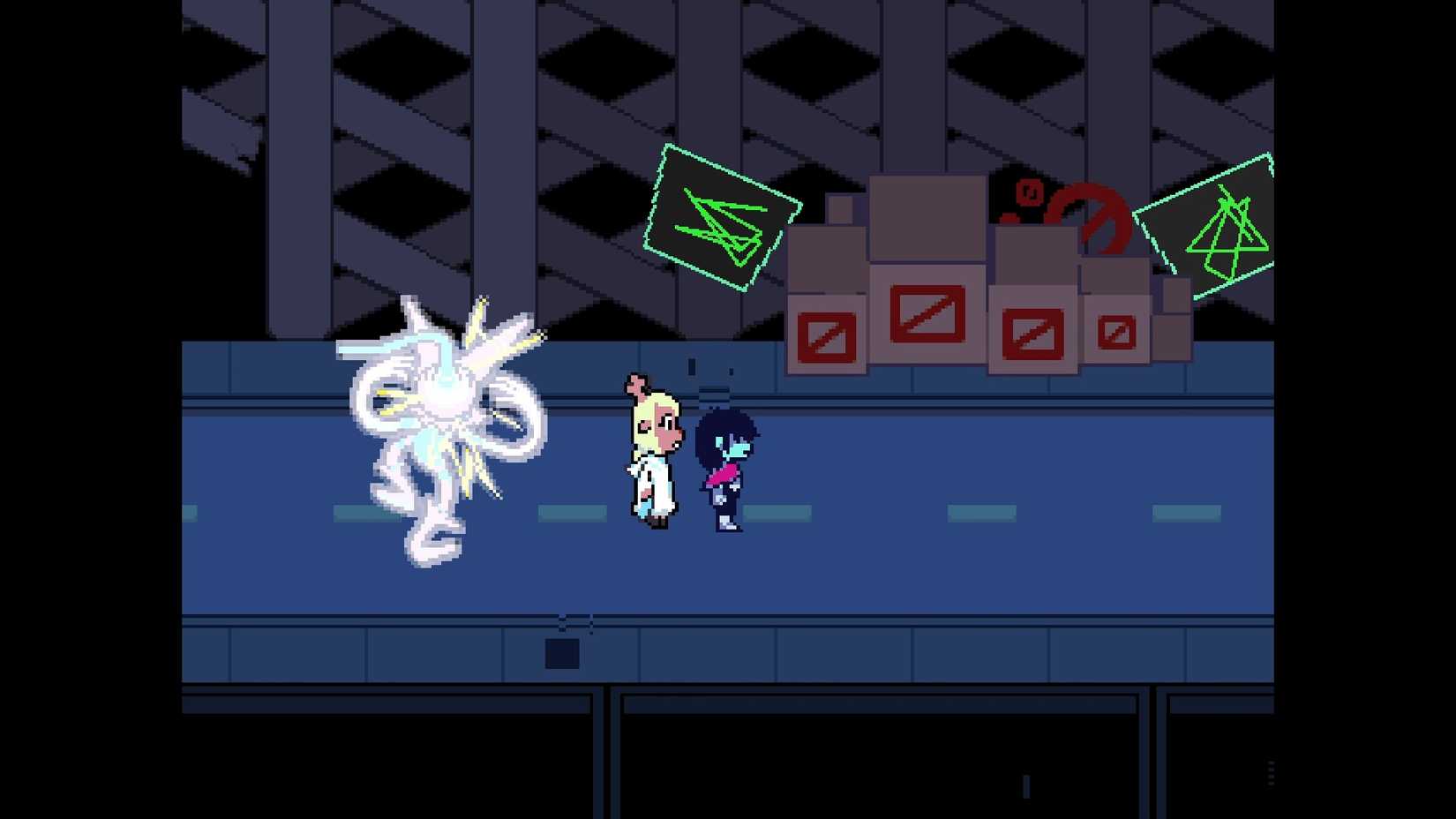 Deltarune Strange Ch2 Frozen Enemies