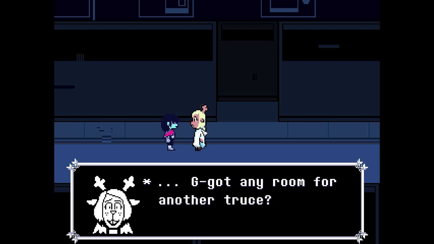Deltarune Weird Ch2 Noelle Joins