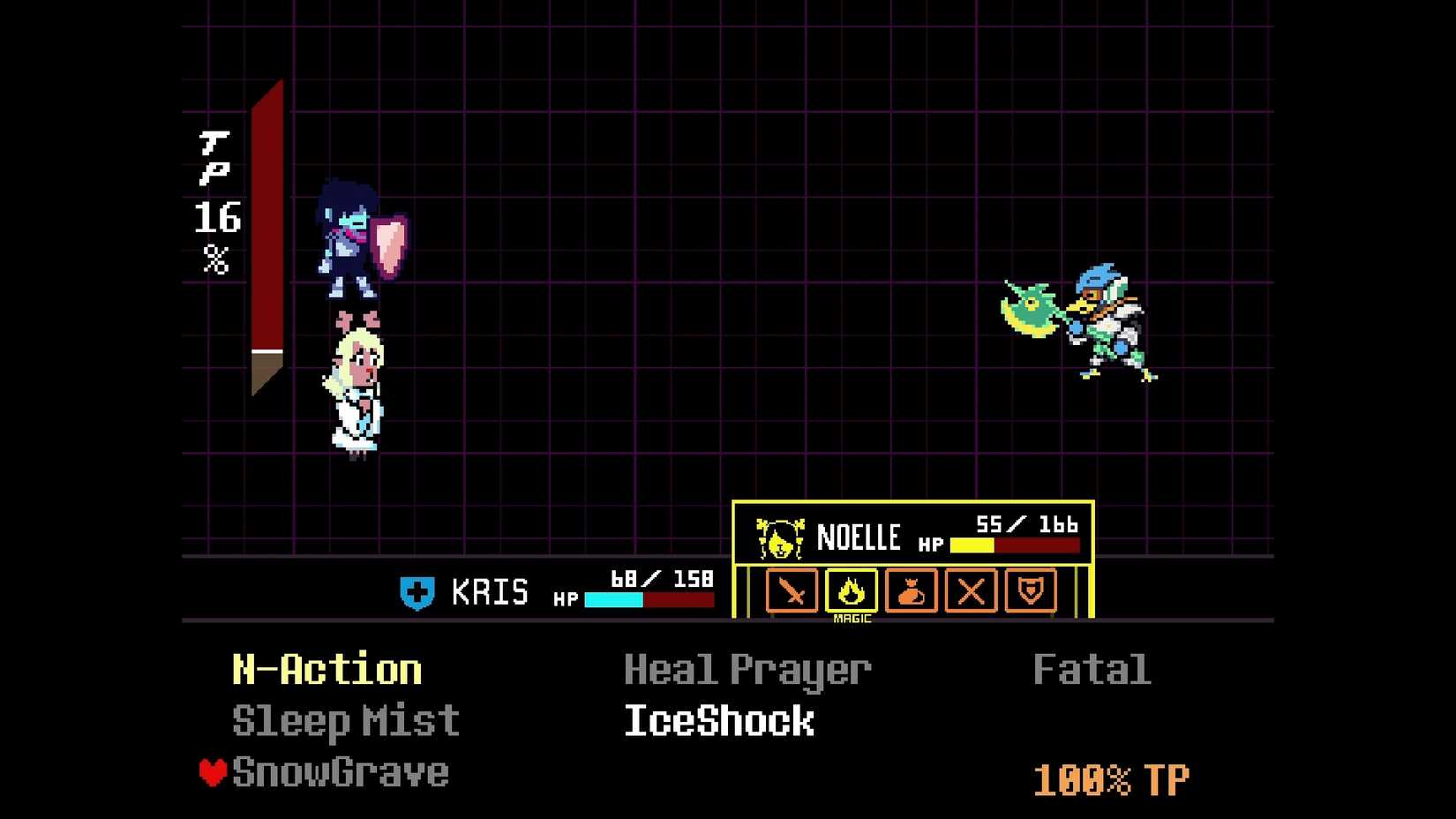 Deltarune Weird Ch2 Snow Grave