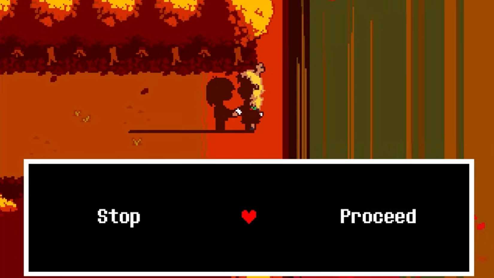 Deltarune Weird Ch5 Lake