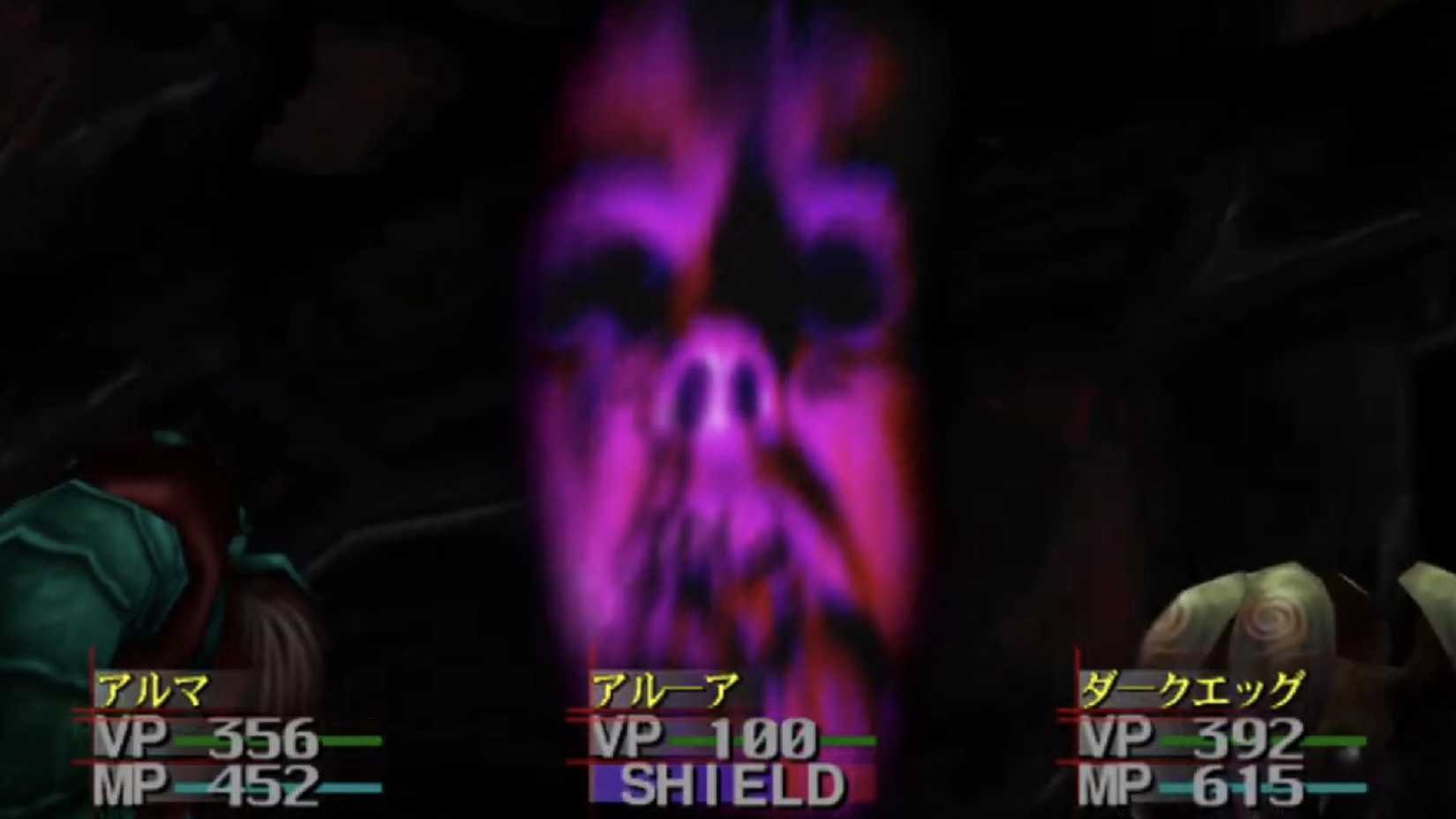 A screenshot showing a battle in deSpiria