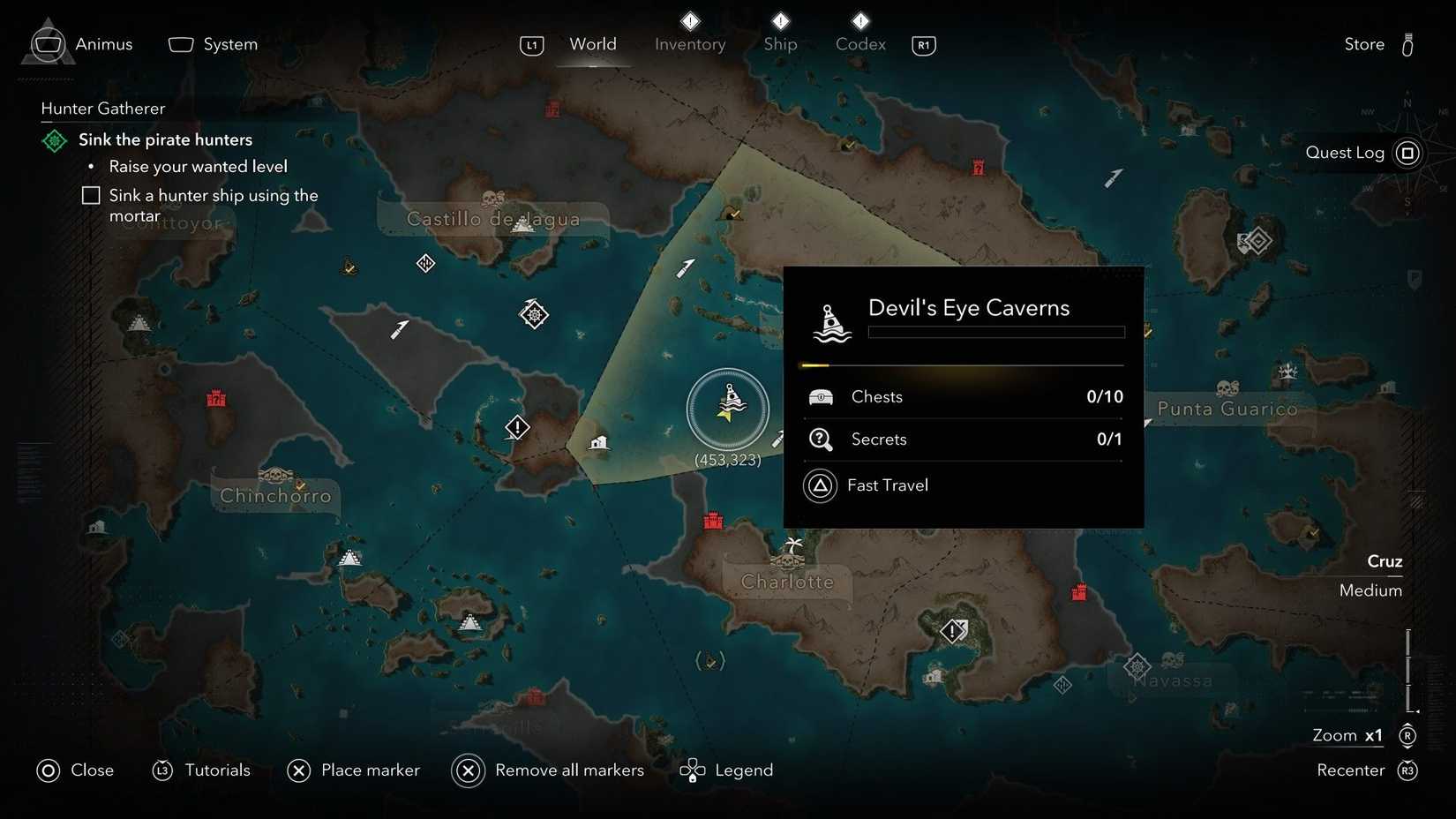 Devil's Eye Cavern Assassin's Creed Black Flag remastered
