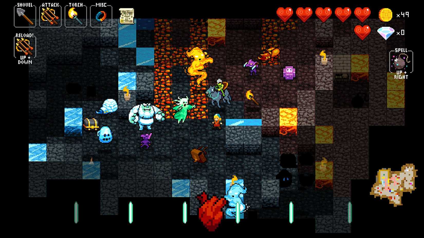 Dungeon exploration game Crypt of the Necrodancer