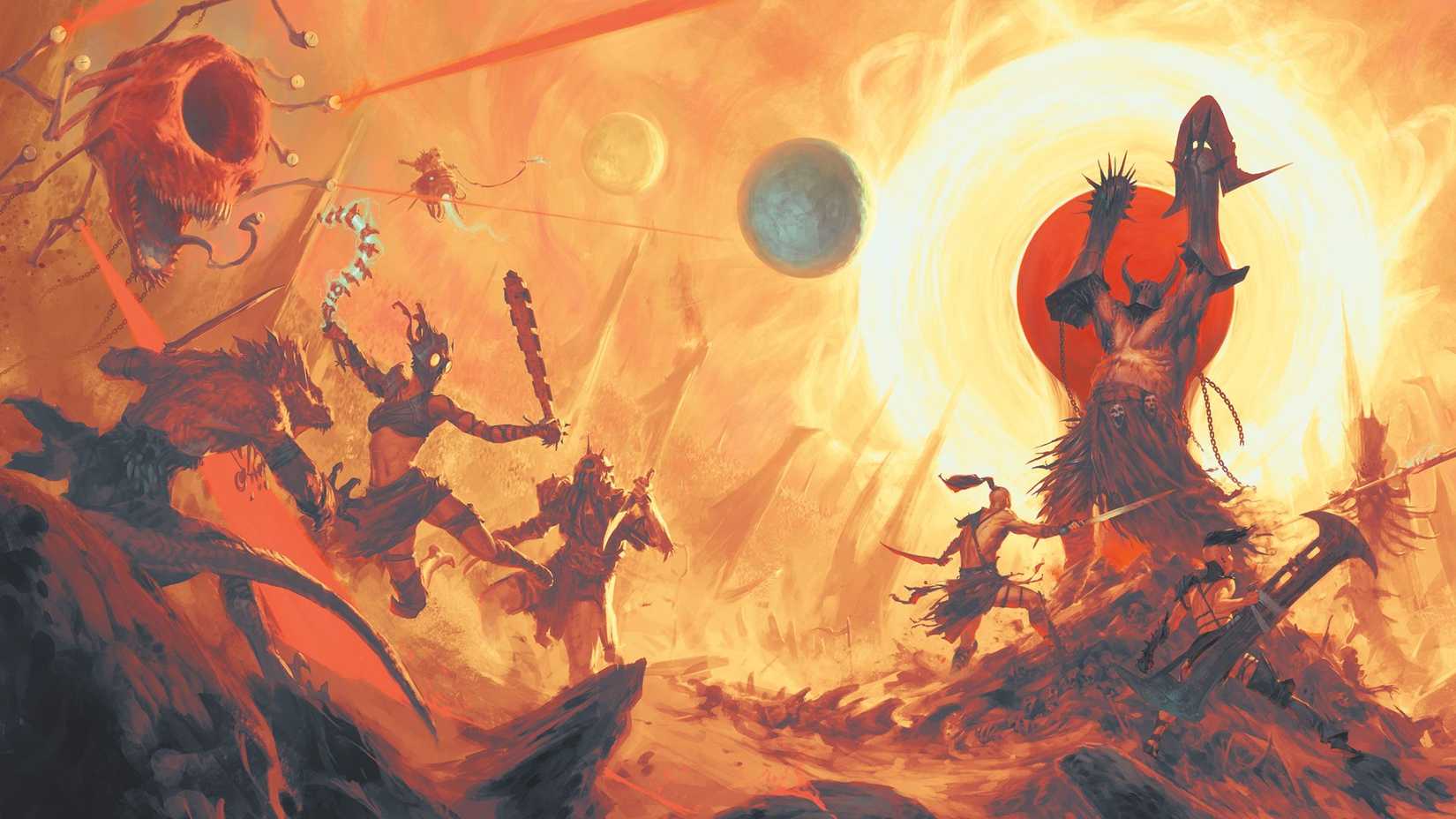 Dungeons & Dragons Dark Sun War Pose