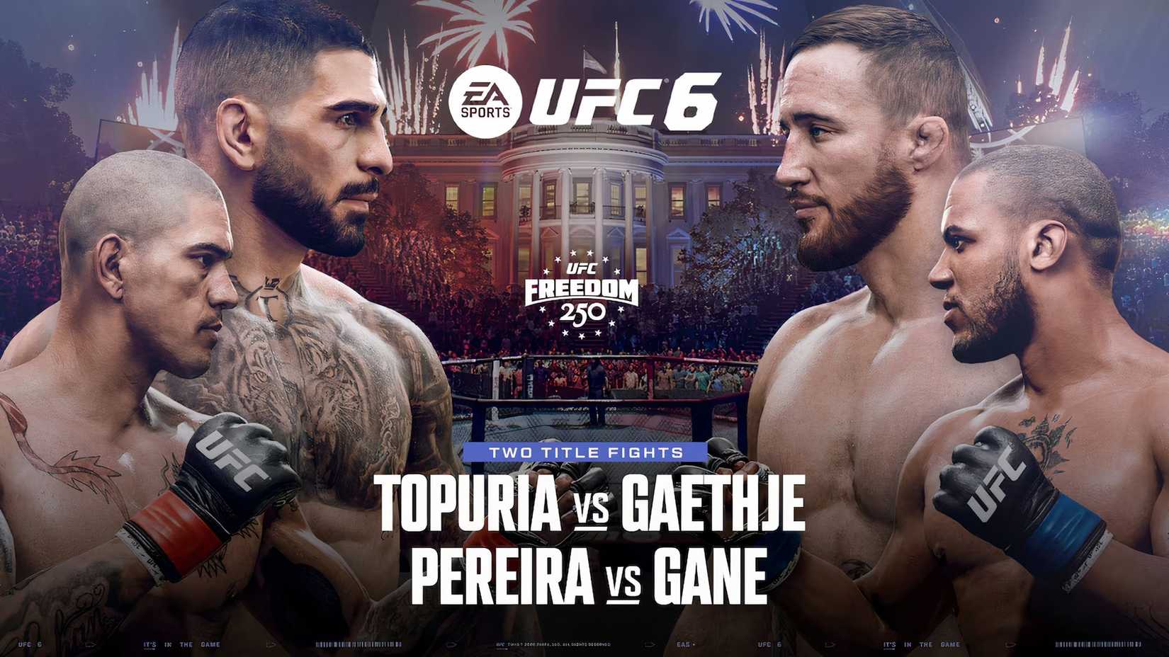 EA Sports UFC 6 White House