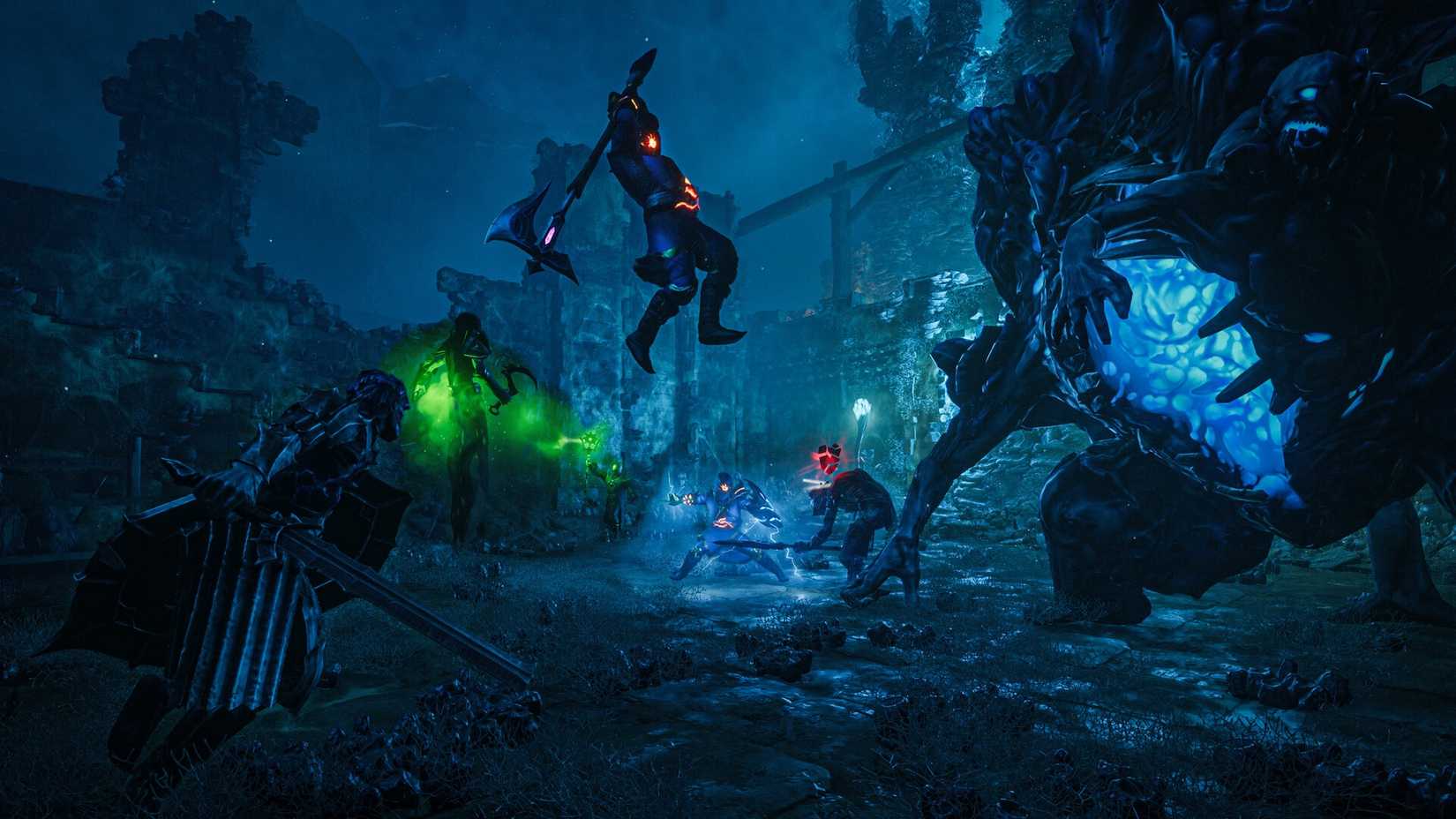 enshrouded combat key art