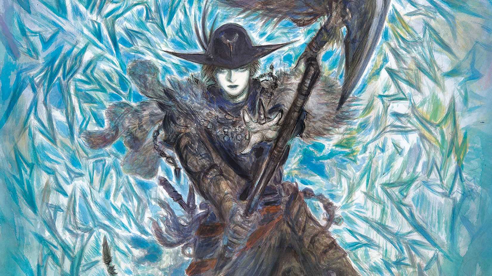 Final Fantasy 14 Evercold Amano Art Reaper