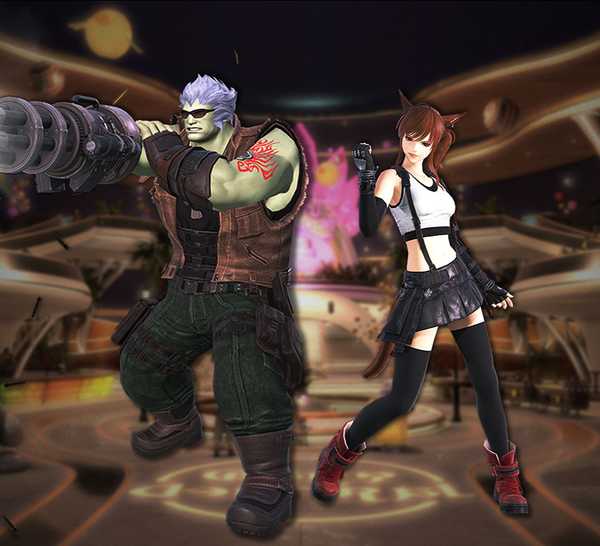 Final Fantasy 14 Evercold Reveal Tifa Barret outfit