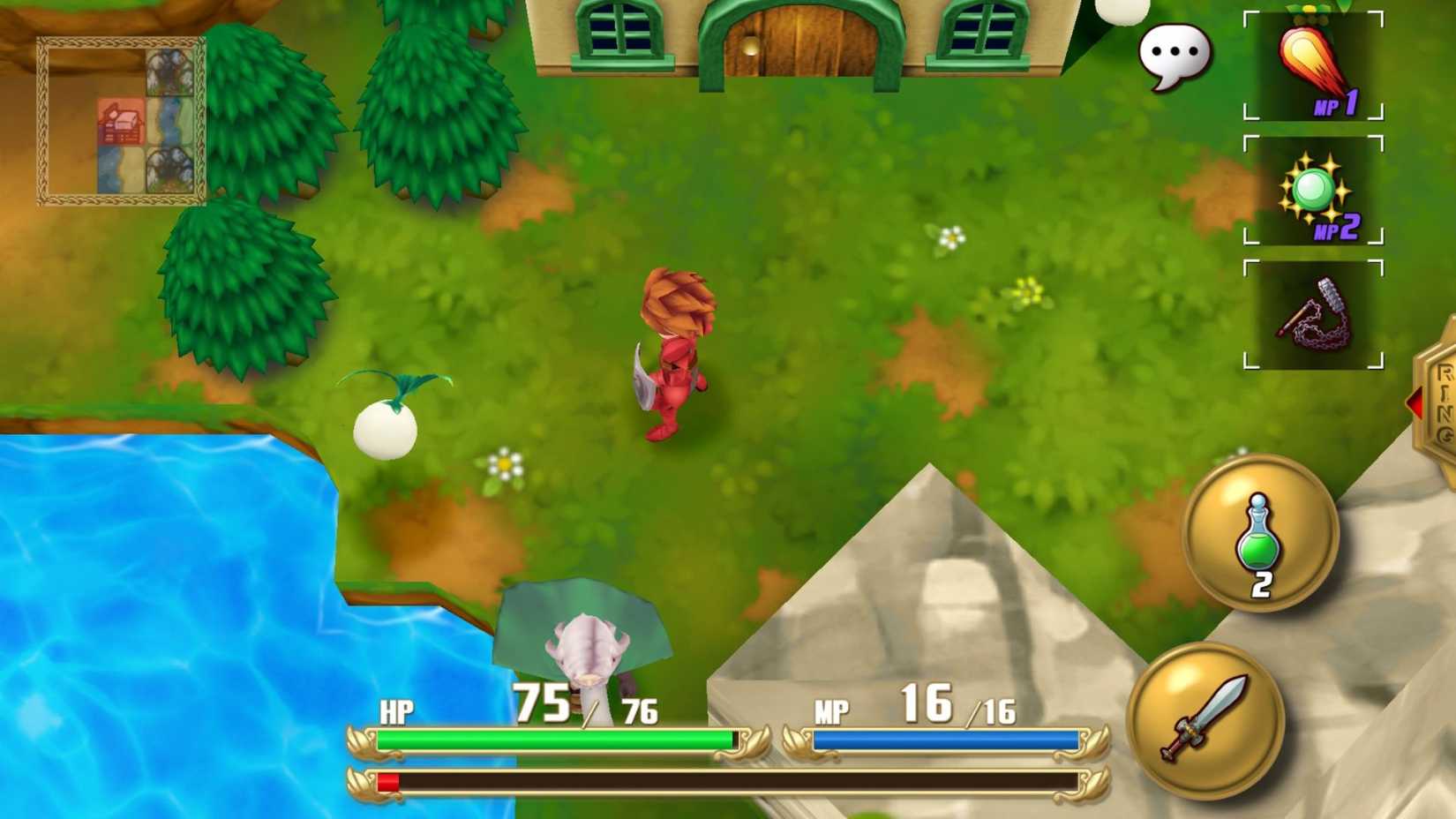 Final Fantasy HD-2D Treatment Adventures of Mana