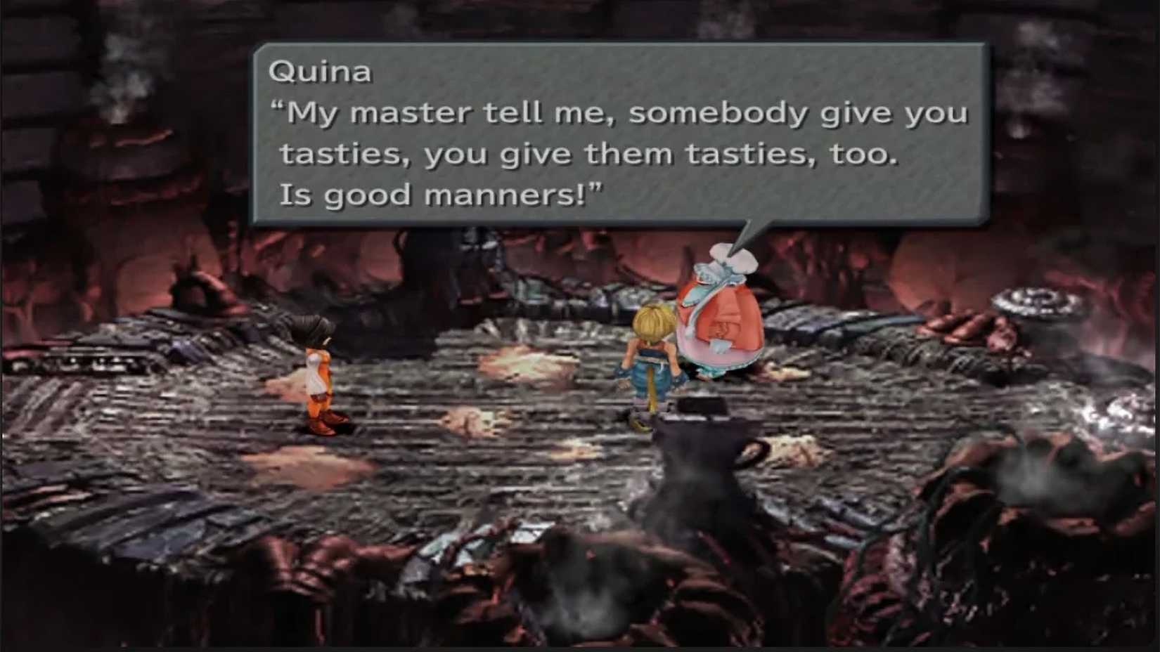 Final Fantasy IX FFIX Final Fantasy 9 Zidane Garnet Quina Tasties