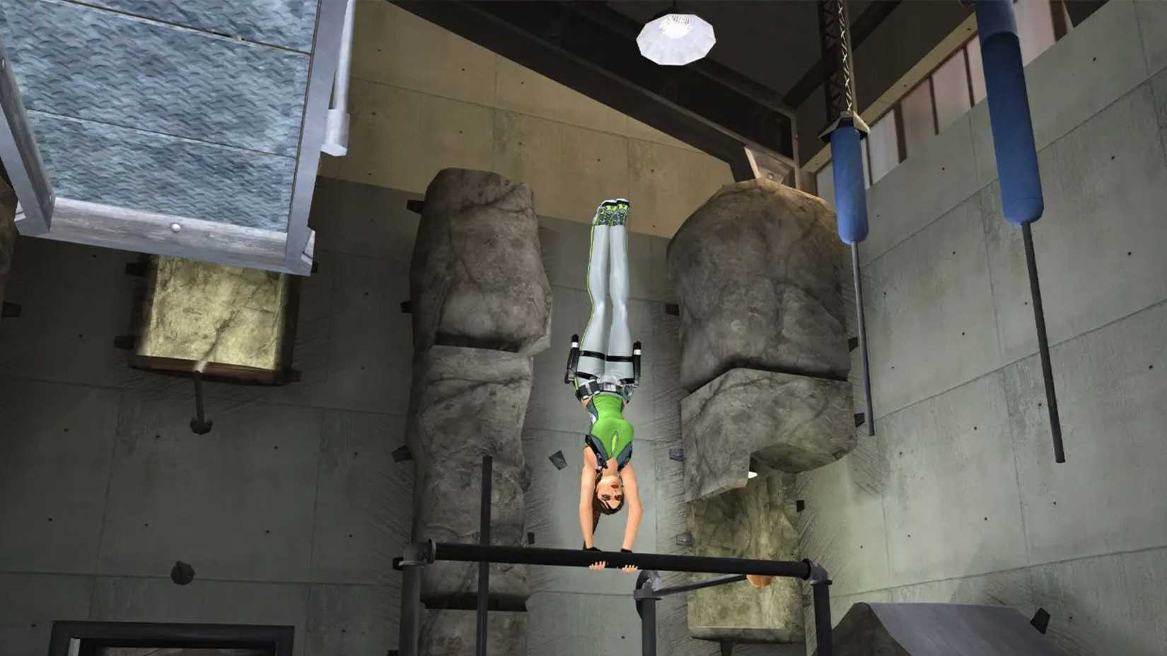 Fit Game Protagonists Lara Croft Gym