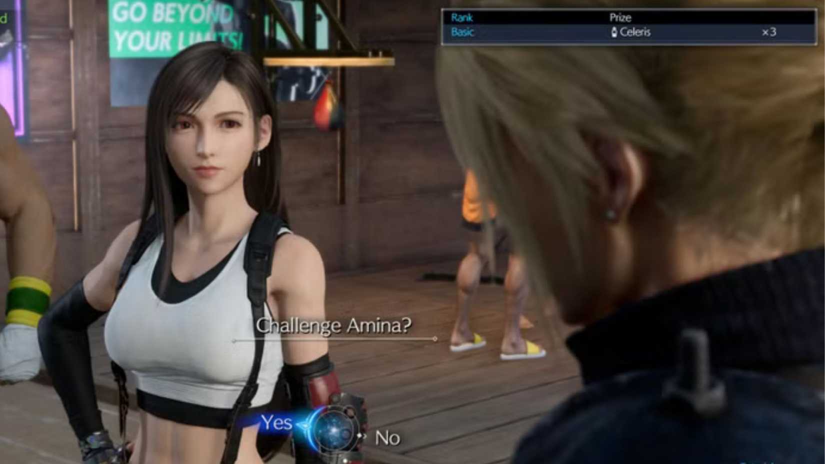 Fit Game Protagonists Tifa 
