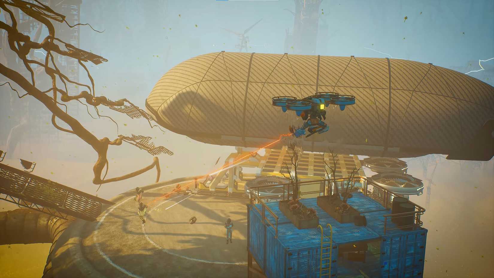 forever skies drone combat