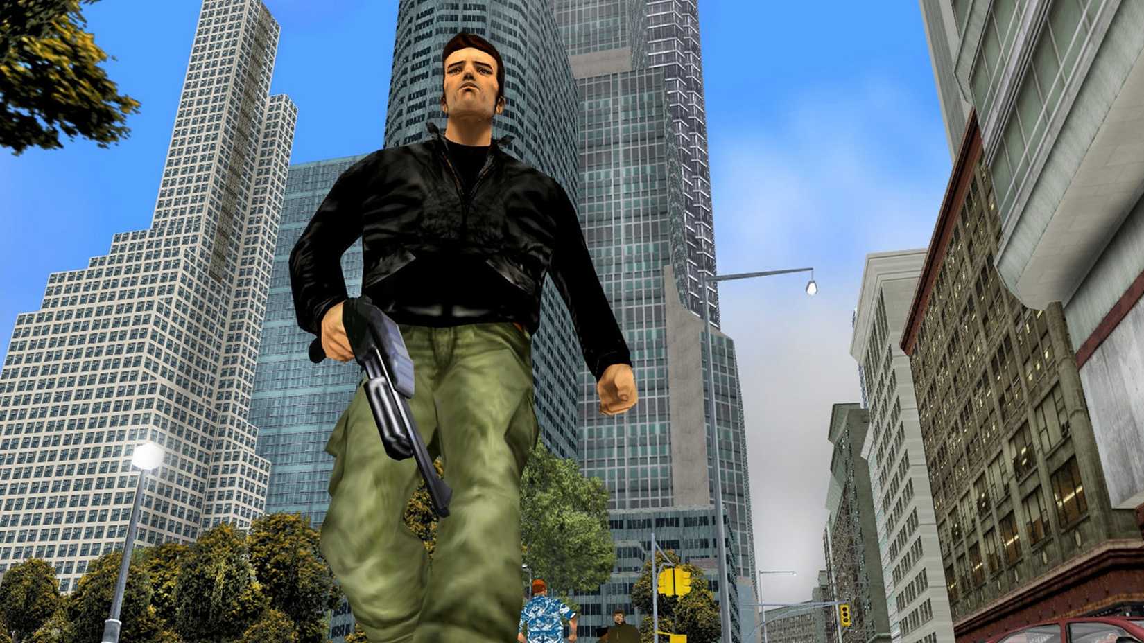 claude on the streets of liberty city
