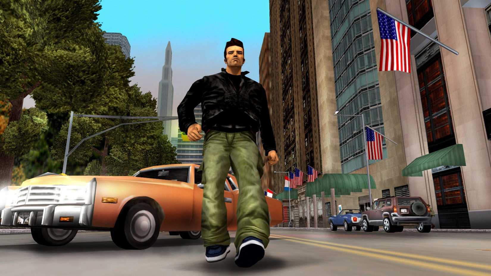 claude on the streets of liberty city
