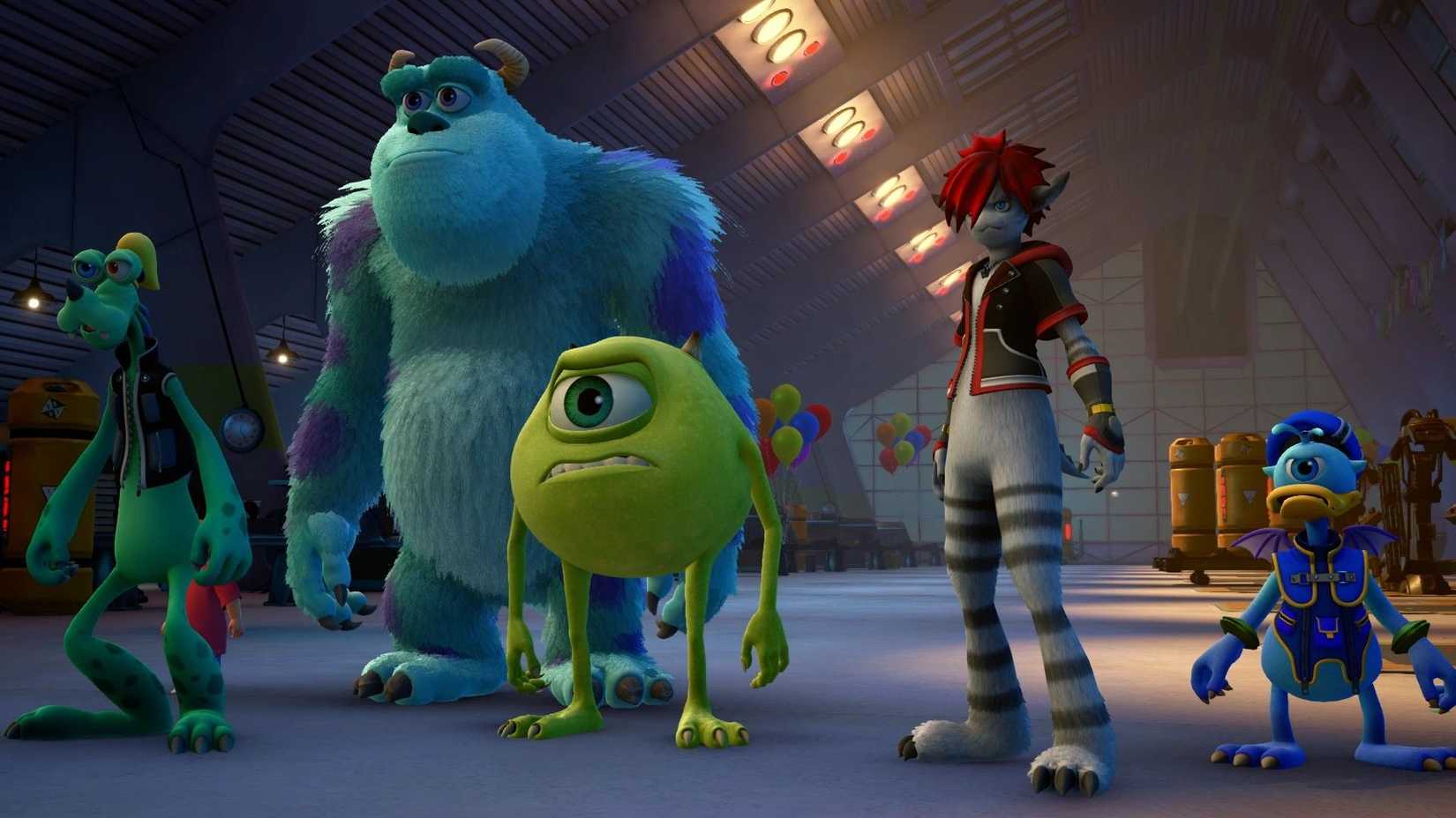 Kingdom Hearts 3 Disney Worlds Monstropolis