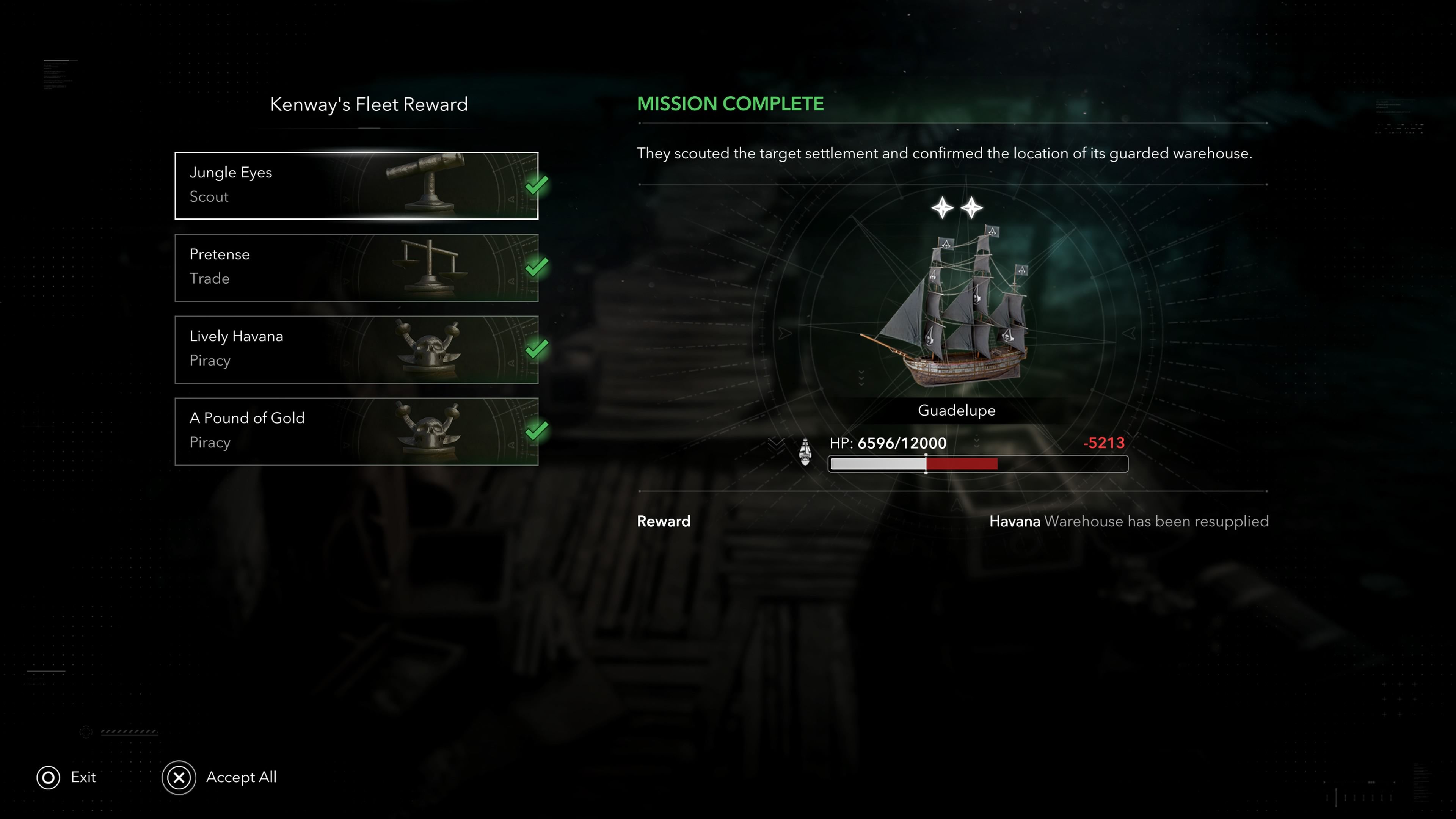 Kneway's fleet ships