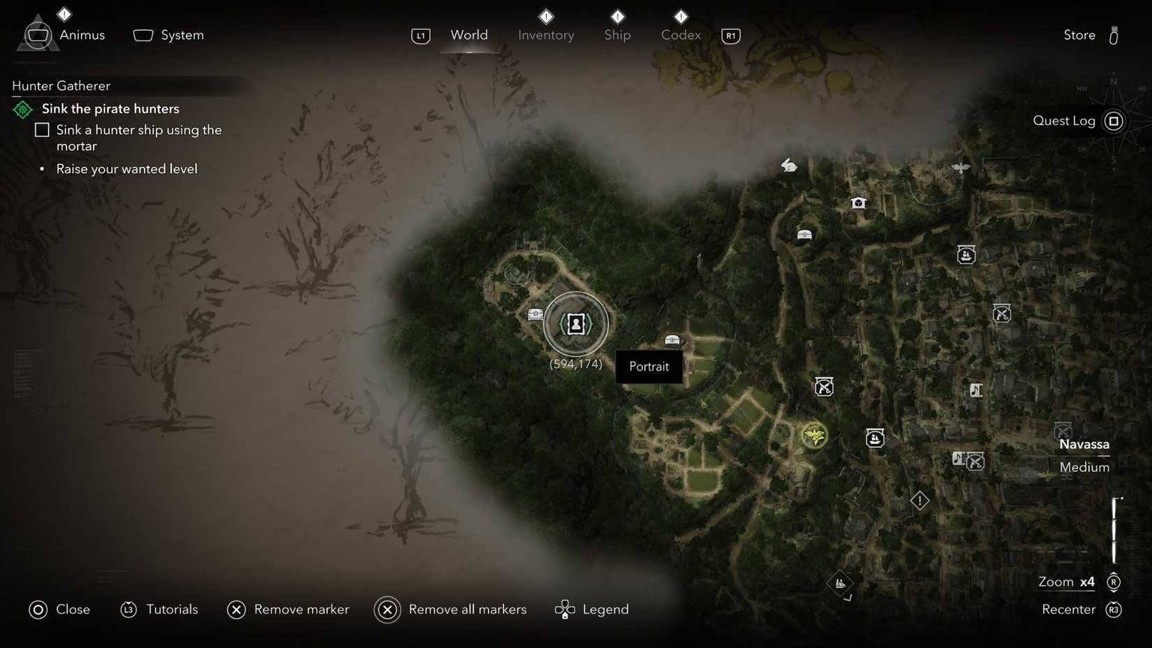 Lauren Prins Portrait Location Assassin's Creed Black Flag Remastered