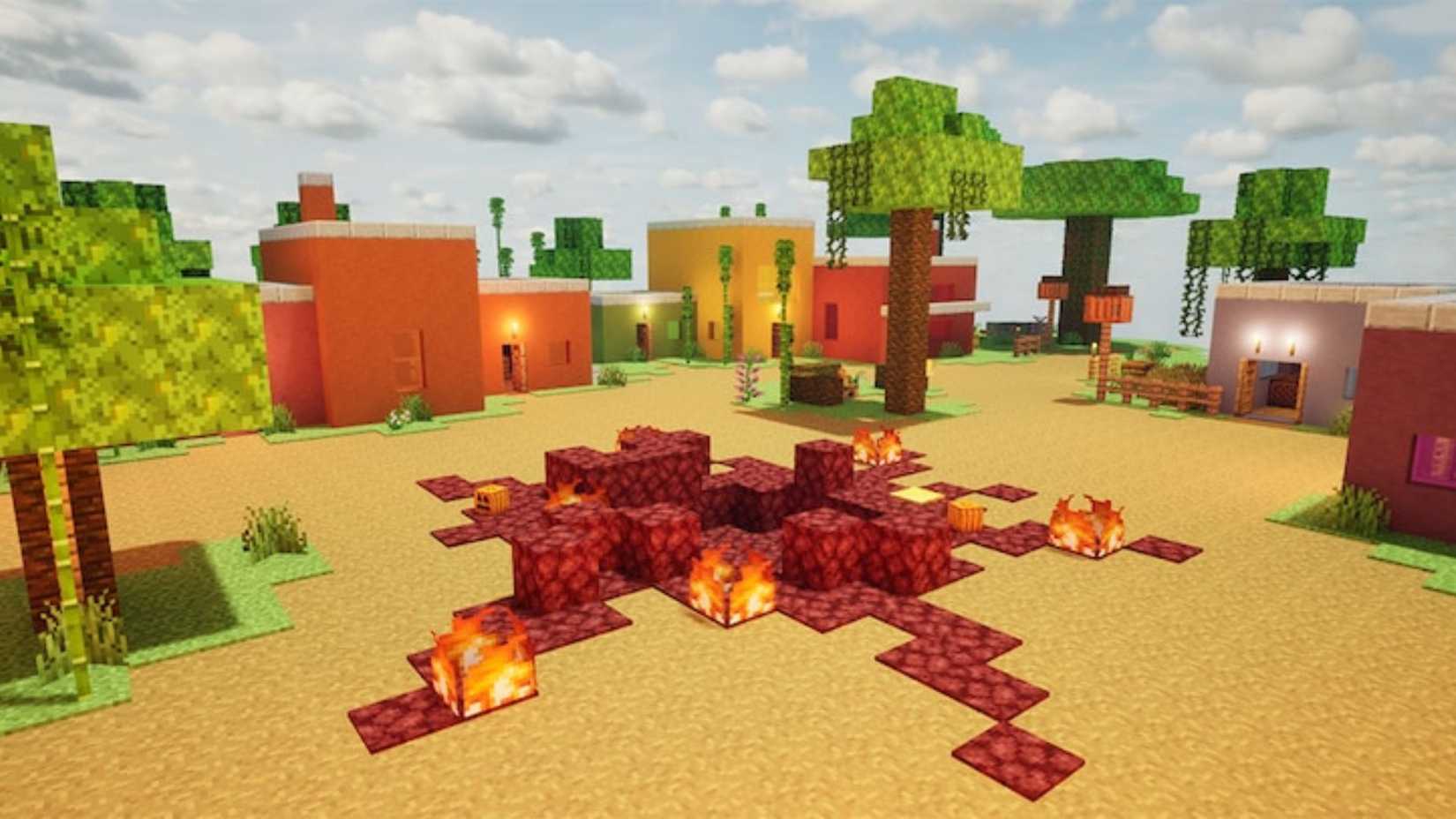 Meccha chameleon Easy to Hide Maps Minecraft
