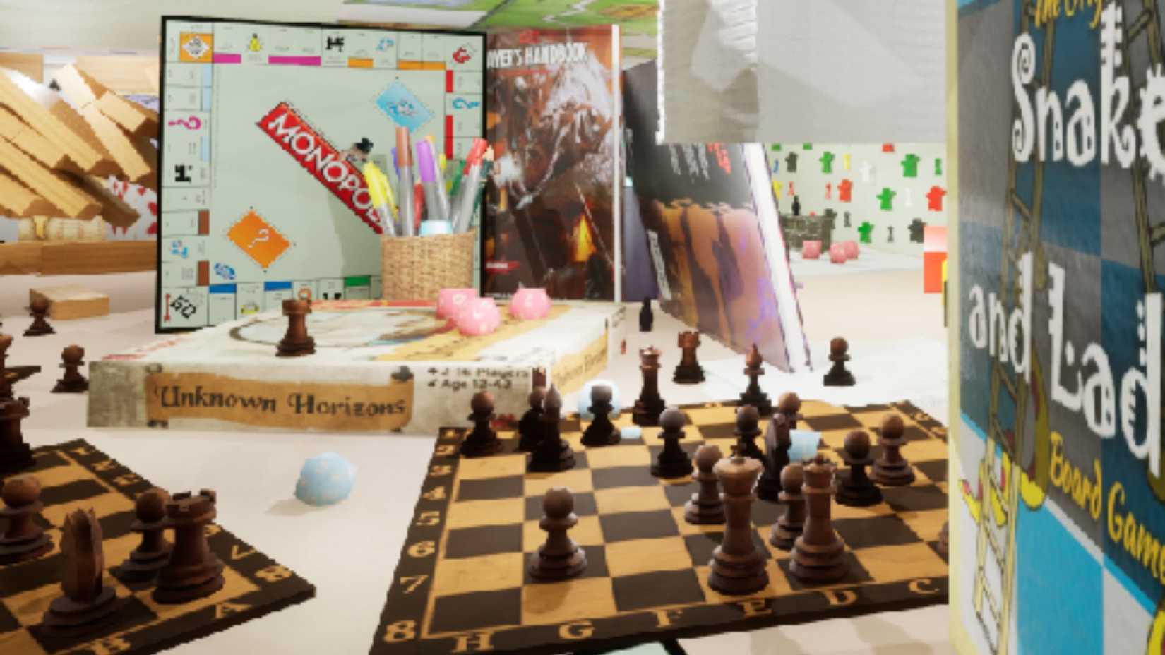 Meccha Chameleon Nostalgia Maps Board Games