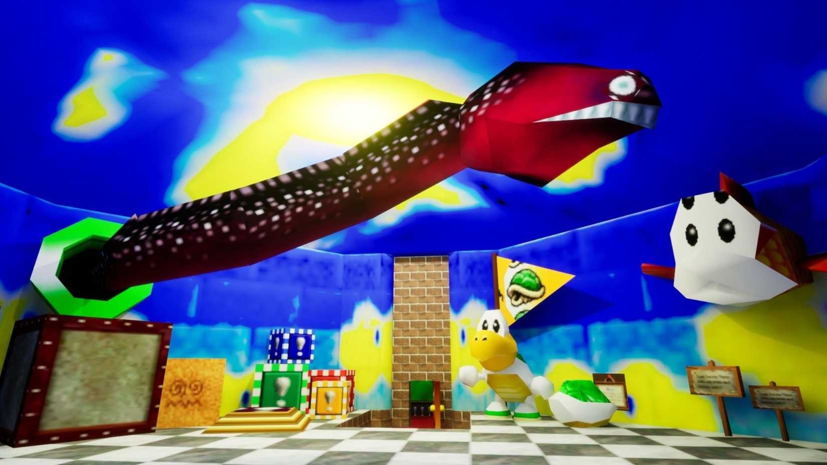 Meccha Chameleon Nostalgia Maps Peach's Castle