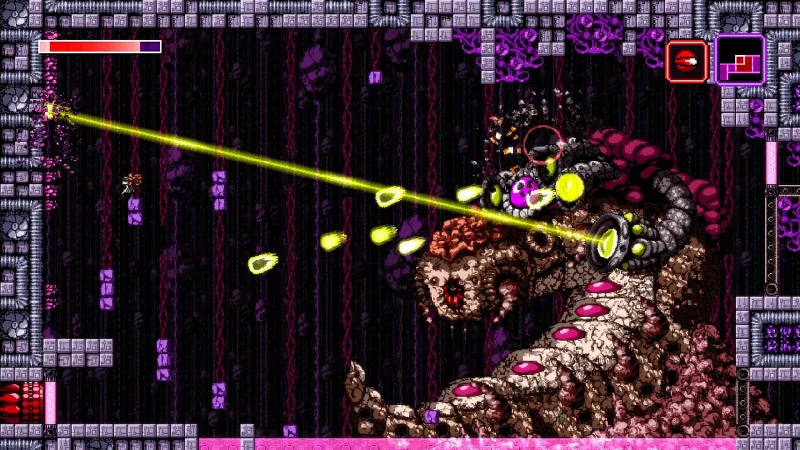 Metroidvania Axiom Verge