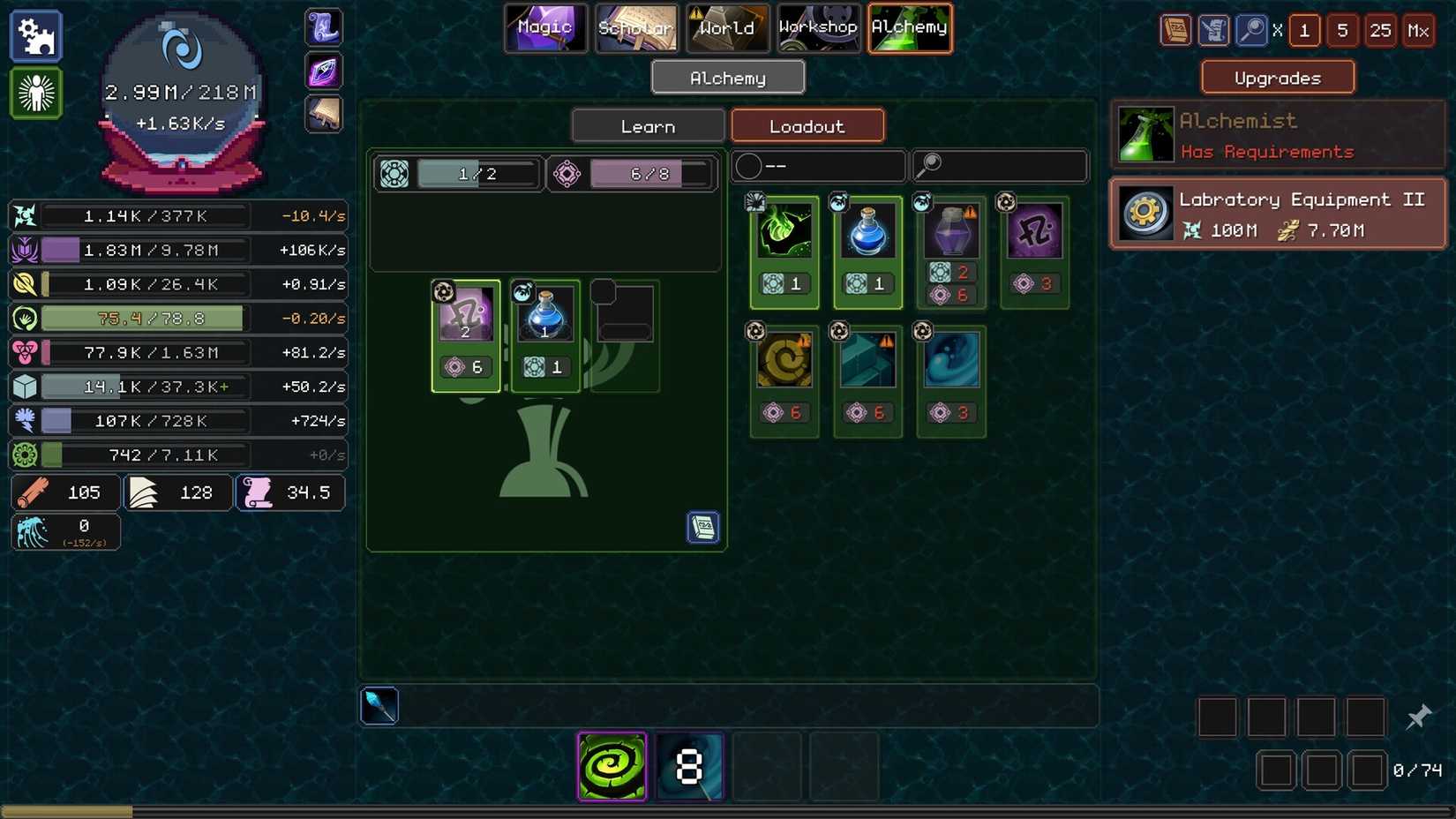orb of creation alchemy loadout