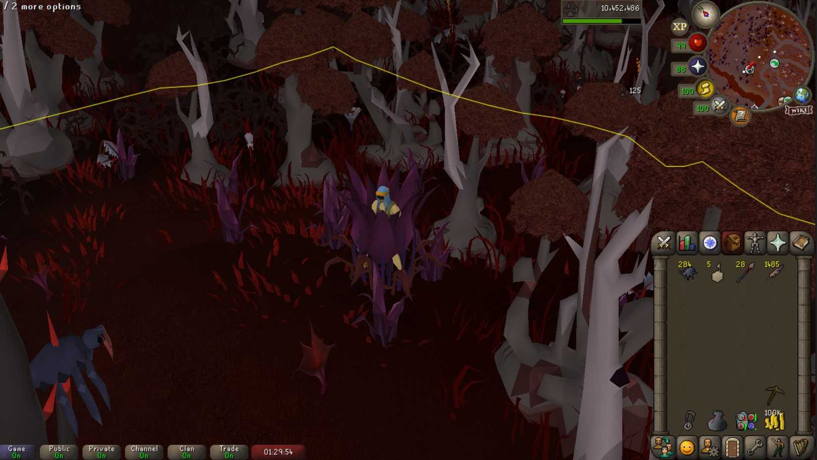 OSRS Hiding Bush